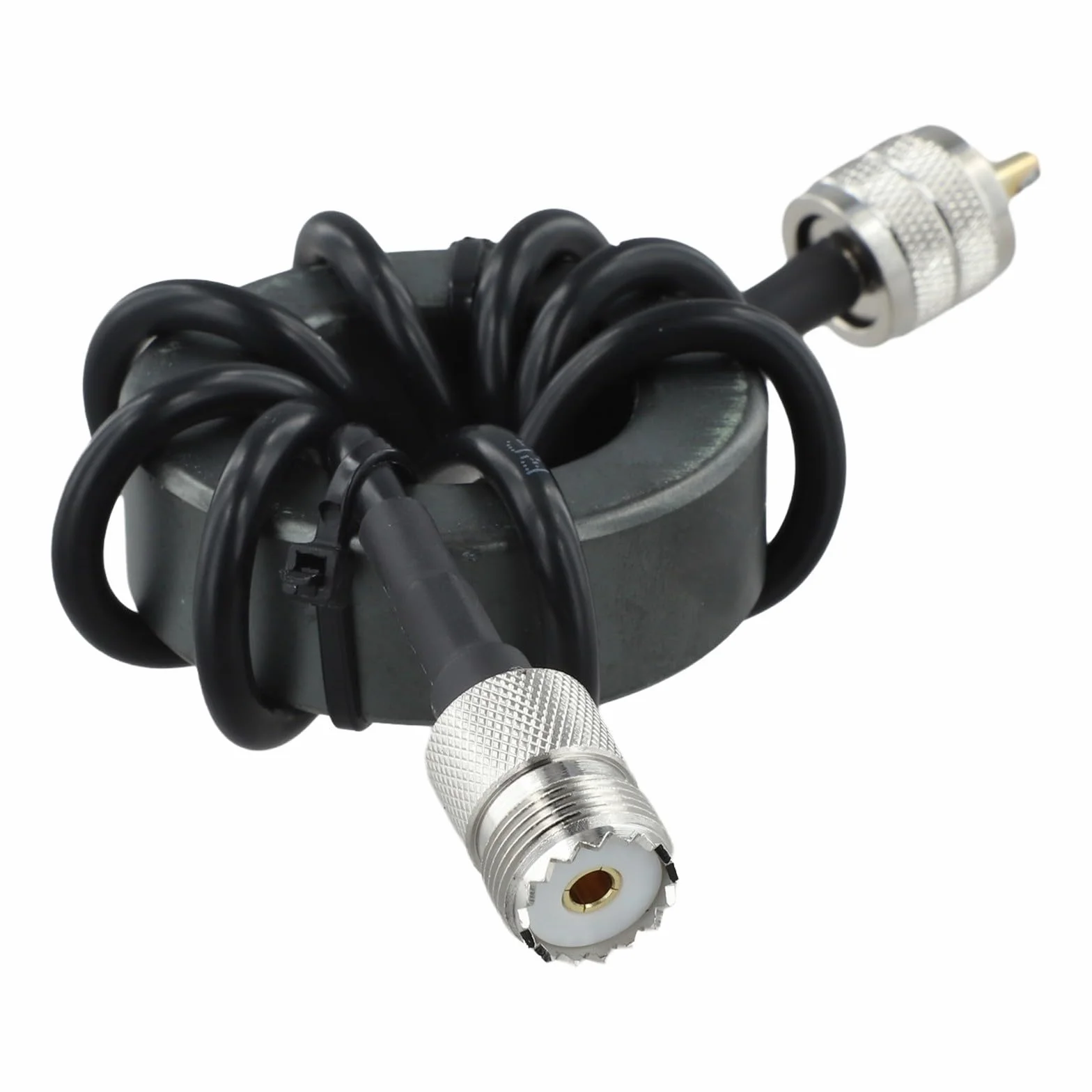 Balun núcleo de ferrita supresor HF 1.8-30MHz modo común para coaxial (EM-43)