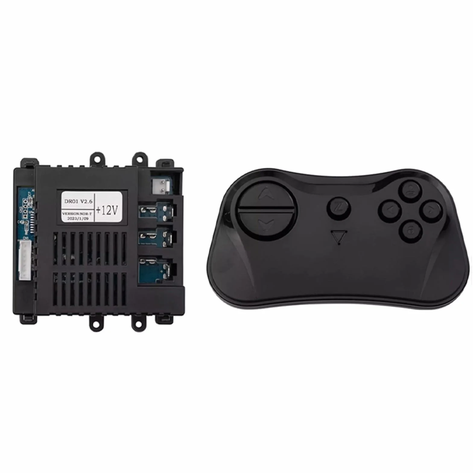 DR01 V2.6 Receptor de coche eléctrico para niños 12V 2,4 GHz ABS