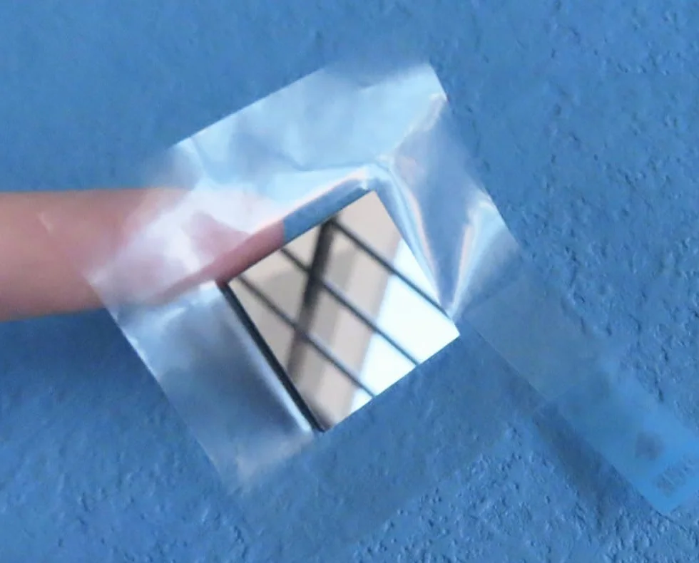 Hoja de cerámica de carburo de silicio de alto rendimiento: placa de Si-C duradera pulida de un solo/doble lado 1 pieza(Single Side Polishedx50x50x5mm)