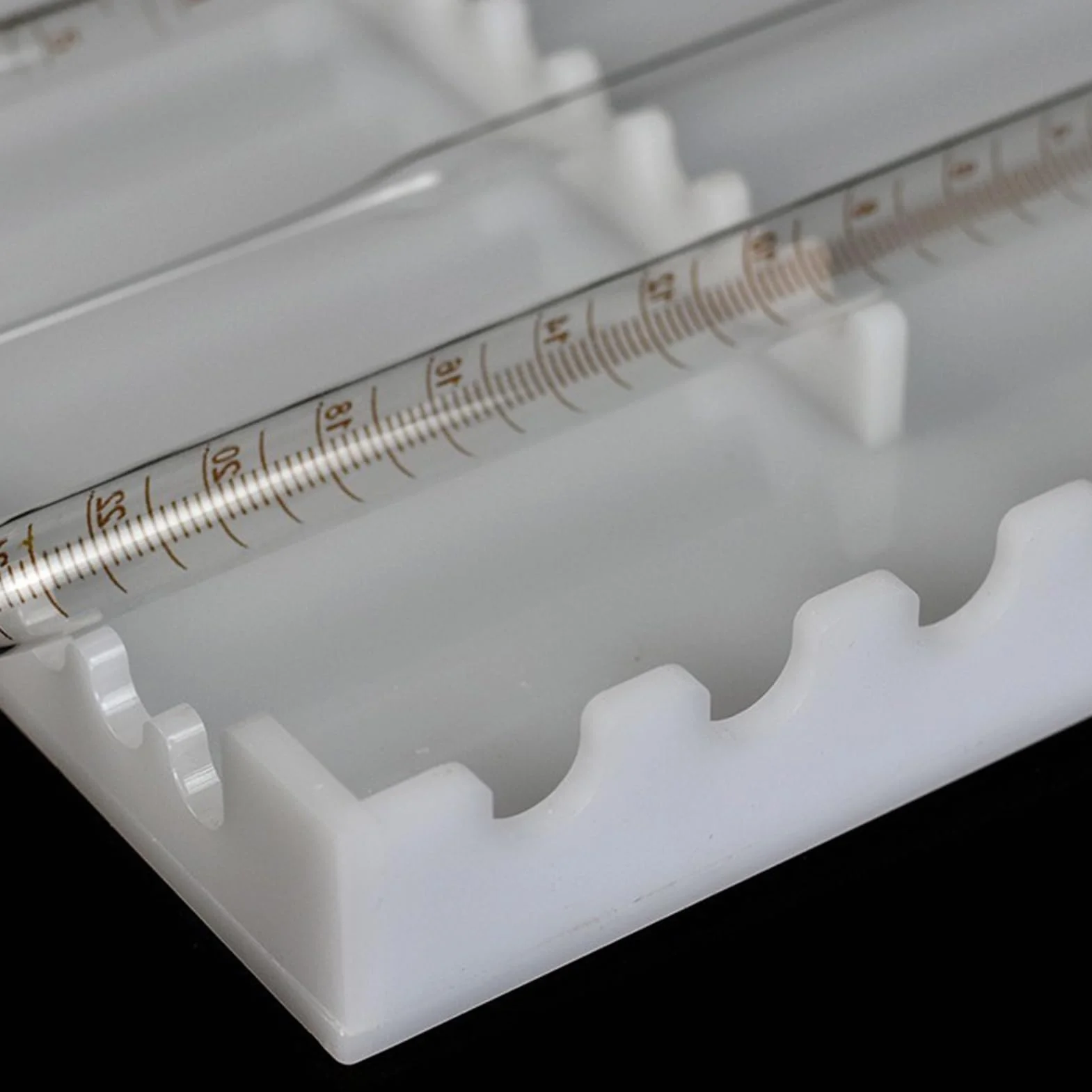 Soporte De Pipeta De 22 Vías - Soporte De Sujeción De Acrílico Con Barras De 1,4 Cm Para Laboratorio
