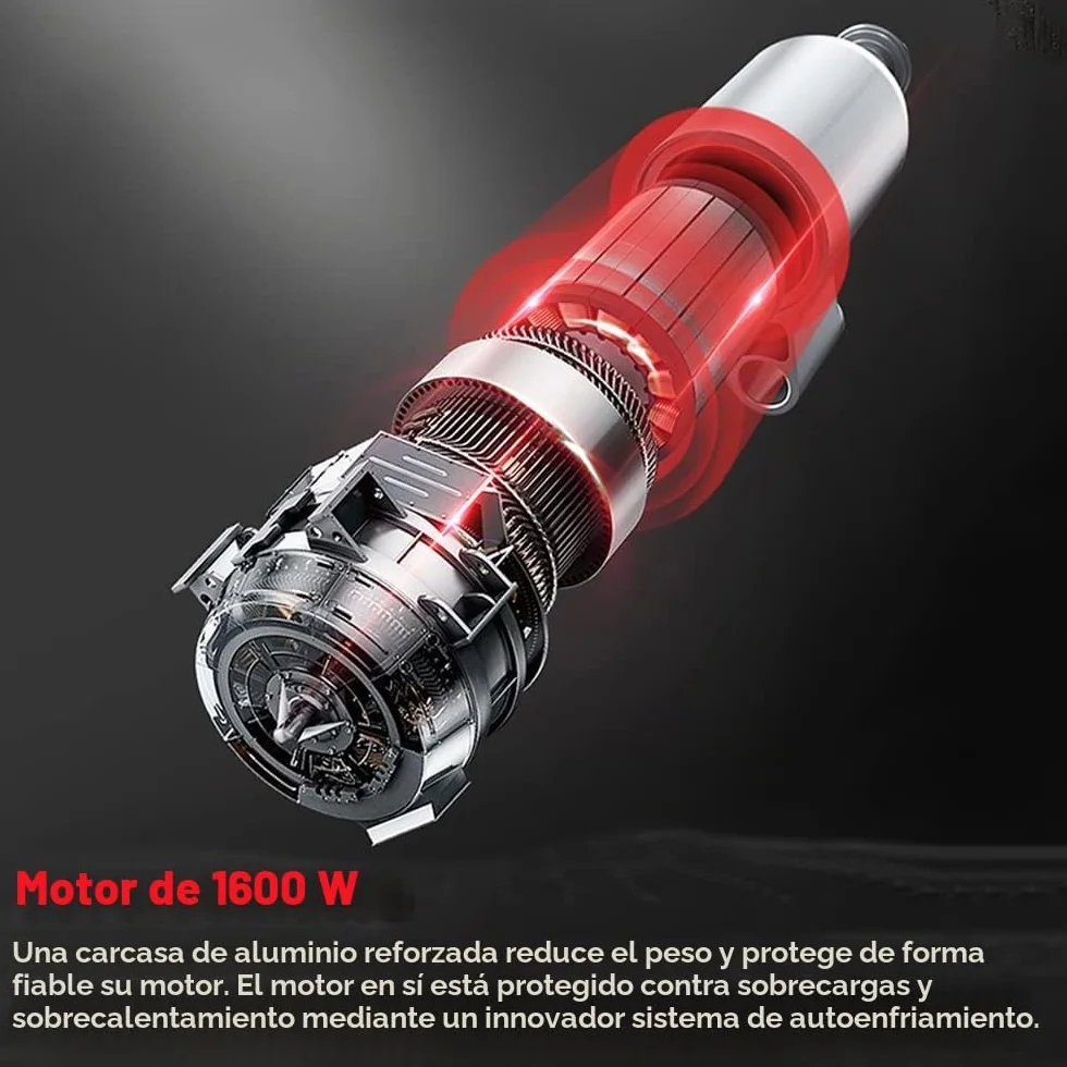 XIIW Fresadora de hormigón para superficies duras, 1600 W, 4000 rpm, fresadora de rodillos, fresadora de renovación para azulejos/cerámica, cemento, arena arcillosa, piedra caliza, vidrio