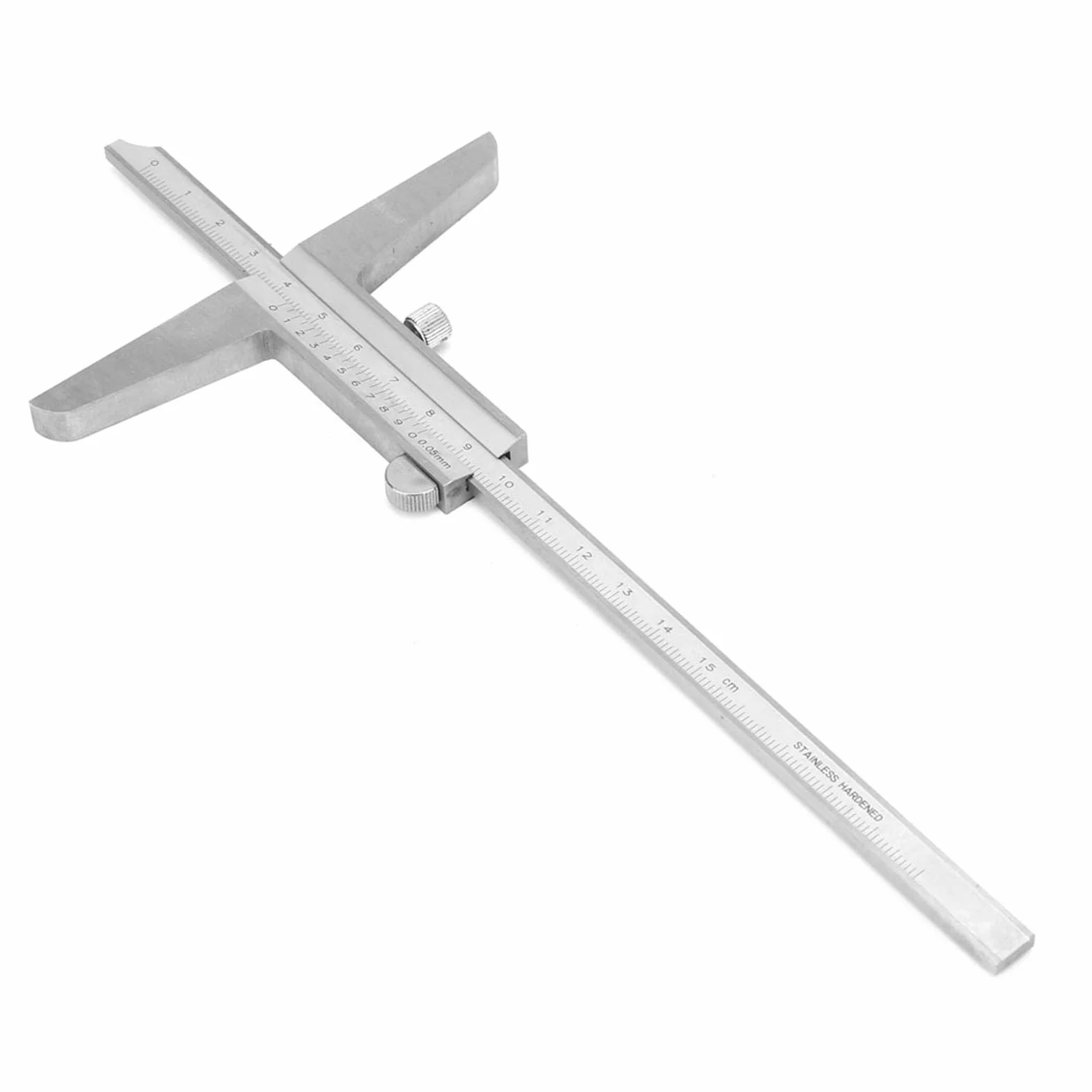 Medidor Profundidad Acero Inoxidable 0-150 mm Calibrador Profesional