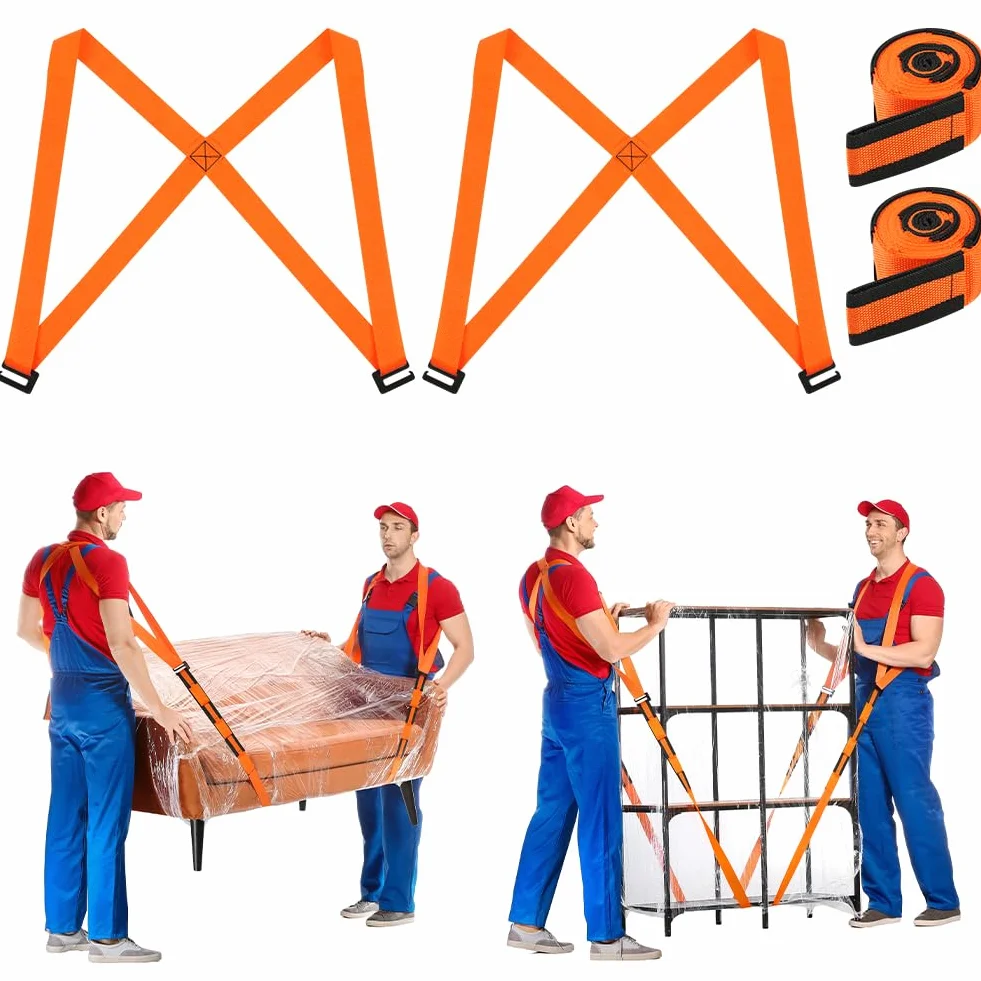 URAQT Correas para Mover Muebles, Arnés de 2 Personas, hasta 360 kg