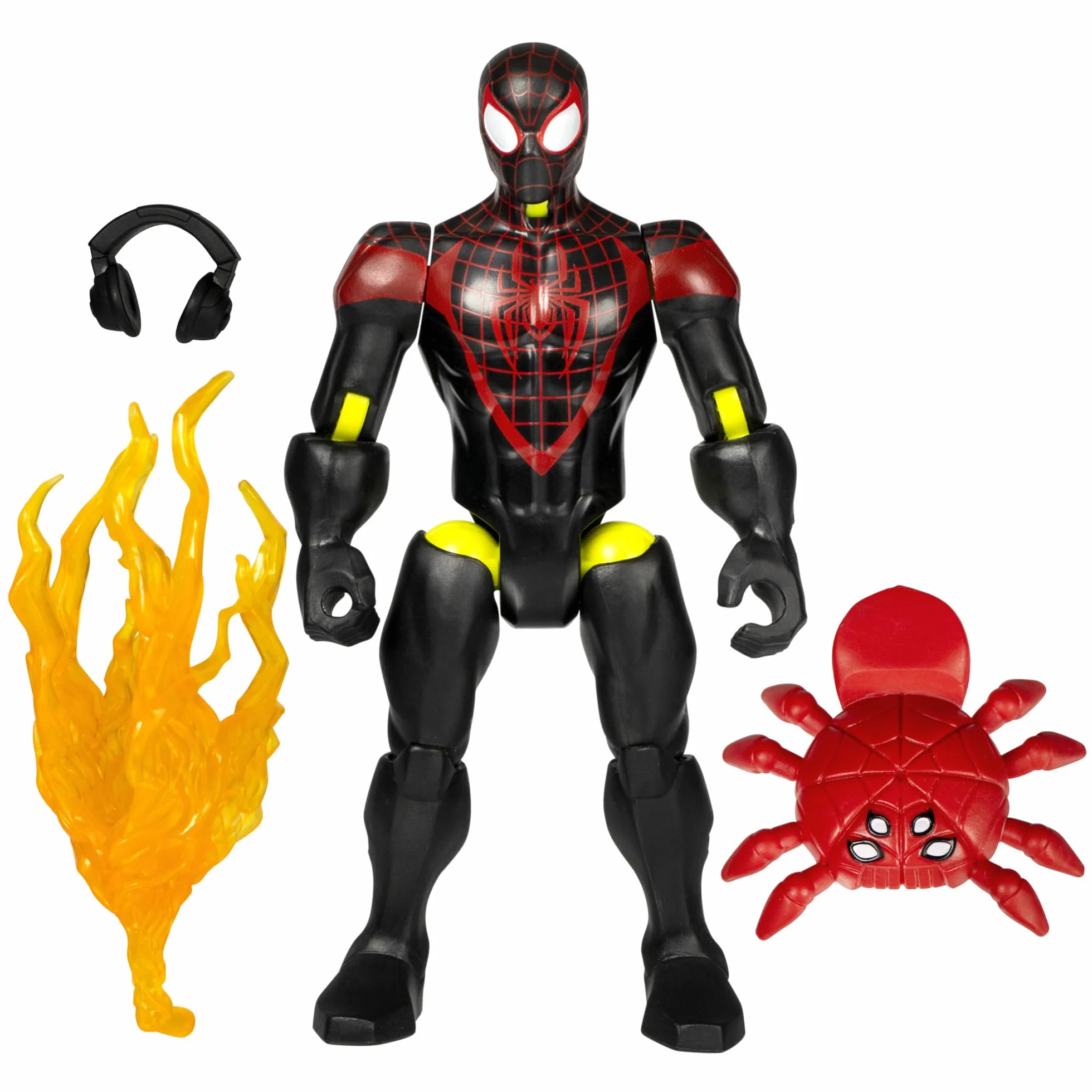 Marvel Miles Morales Spider-Man Figura Mix-and-Match y Accesorios