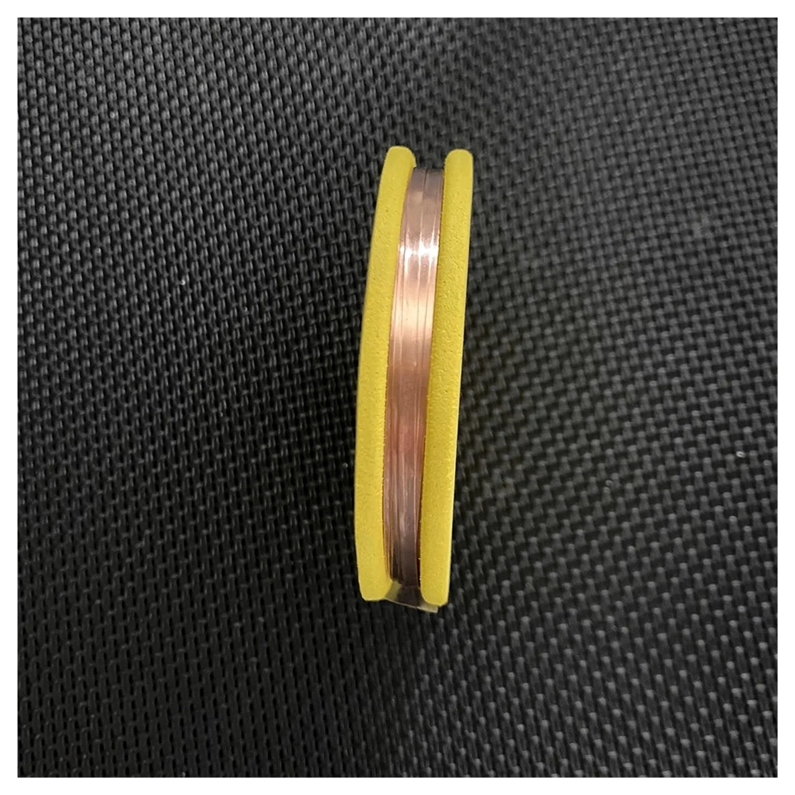 Alambre de cobre puro Alambre plano de cobre puro T2 for manualidades DIY, envoltura de tiras de Metal, alambre de cobre plano estrecho resistente al deslustre, 5m(Thick 0.3 width 2mm)