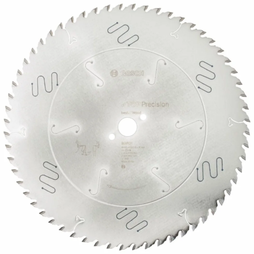 Bosch 2 608 642 122 - Hoja de sierra circular Top Precision Best for Wood - 400 x 30 x 4 mm, 60 (pack de 1)