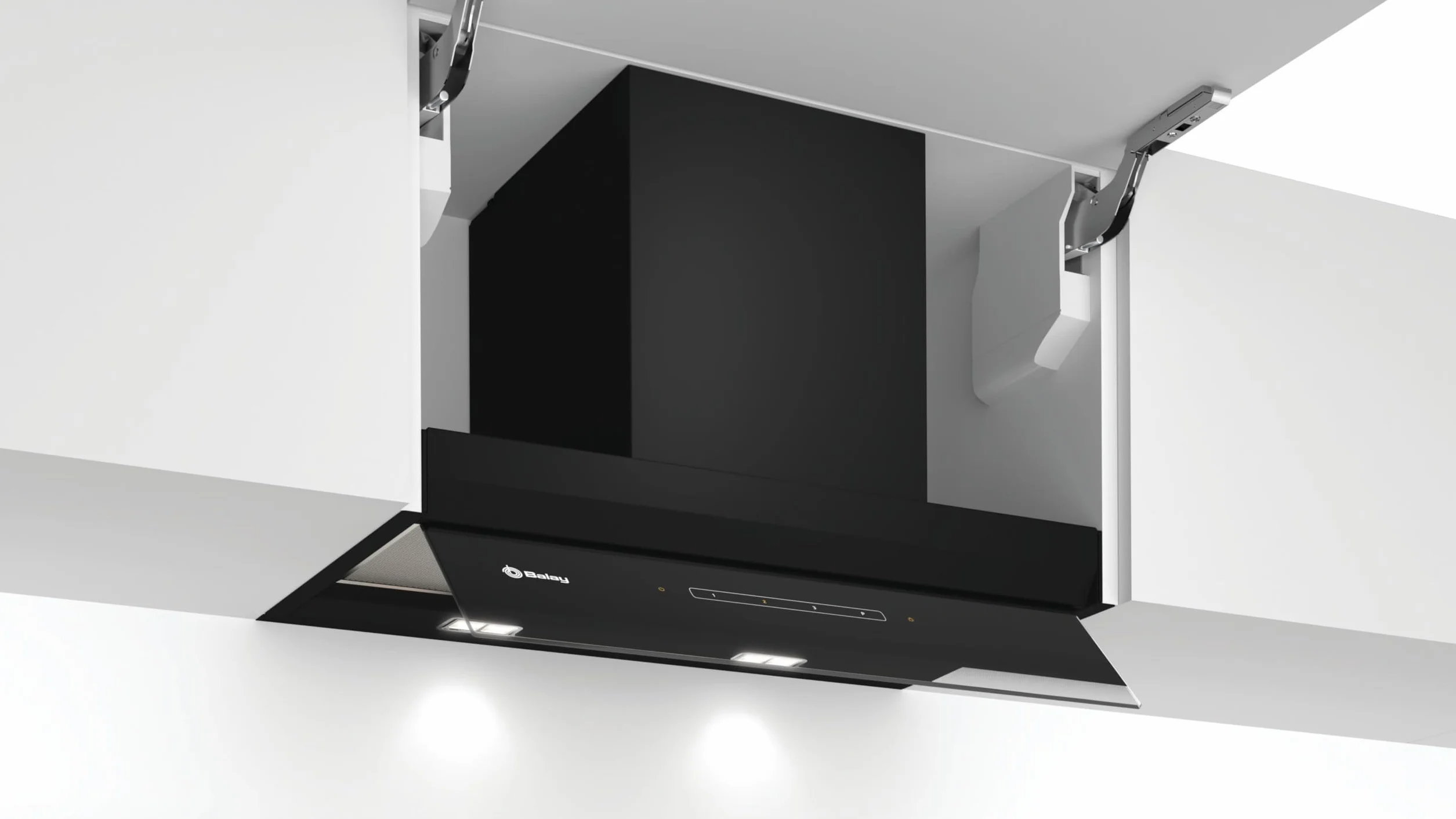 Balay Campana Extractora Decorativa Integrable 60 cm 4 Potencias Negro 3BD967GN