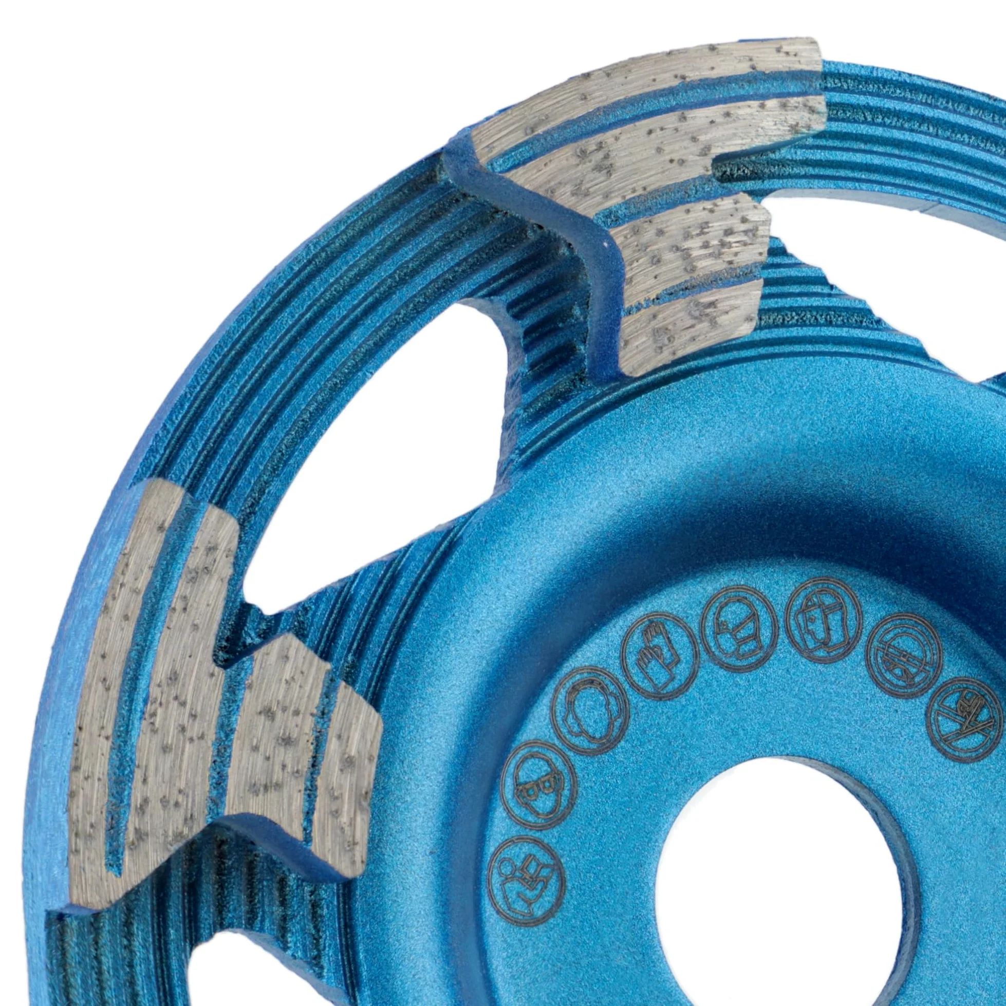 PRODIAMANT disco de copa de diamante ST50 150 mm x 22,2 mm HighPerfomance amoladora de hormigón unión universal
