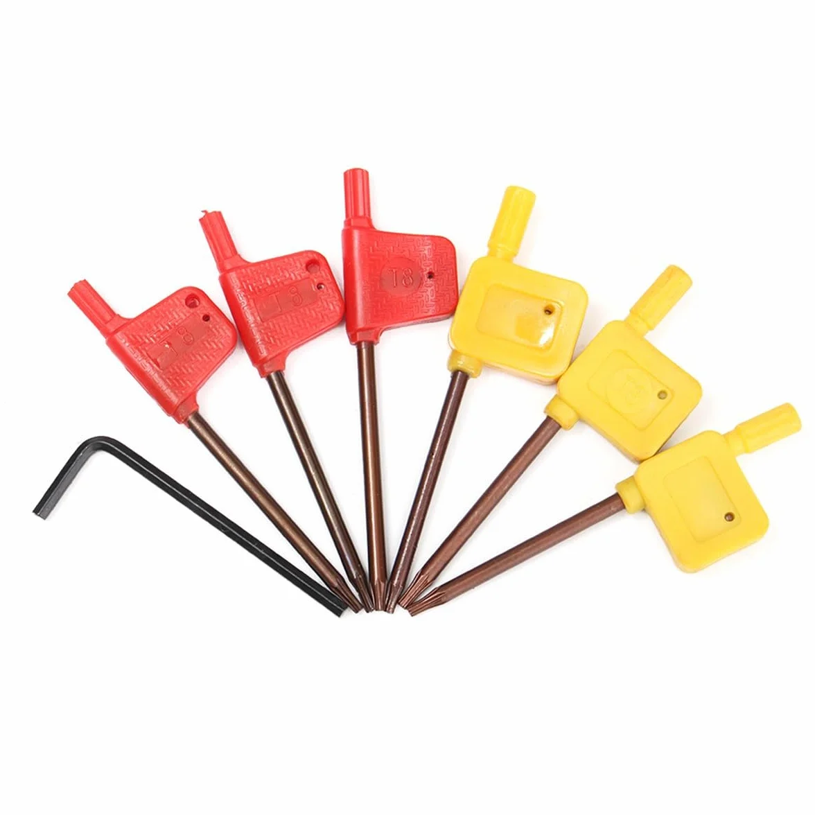 Maizoon Portaherramientas CNC CLCR Juego de 7 barras de mandrinar 10 mm + insertos carburo + llaves DZ17