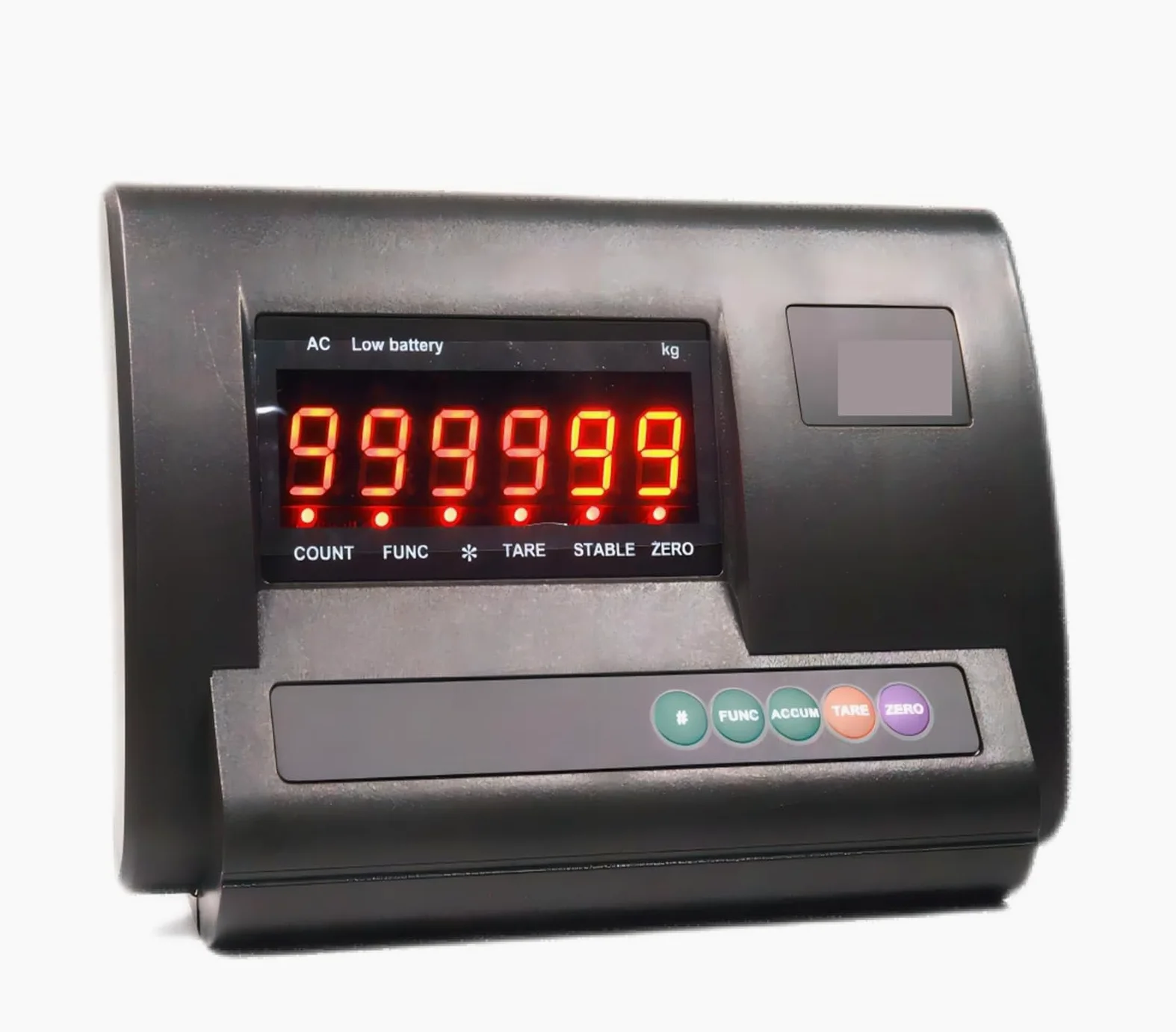 Célula de carga Báscula de plataforma electrónica con pantalla LED, indicador de peso, controlador de medidor de carga