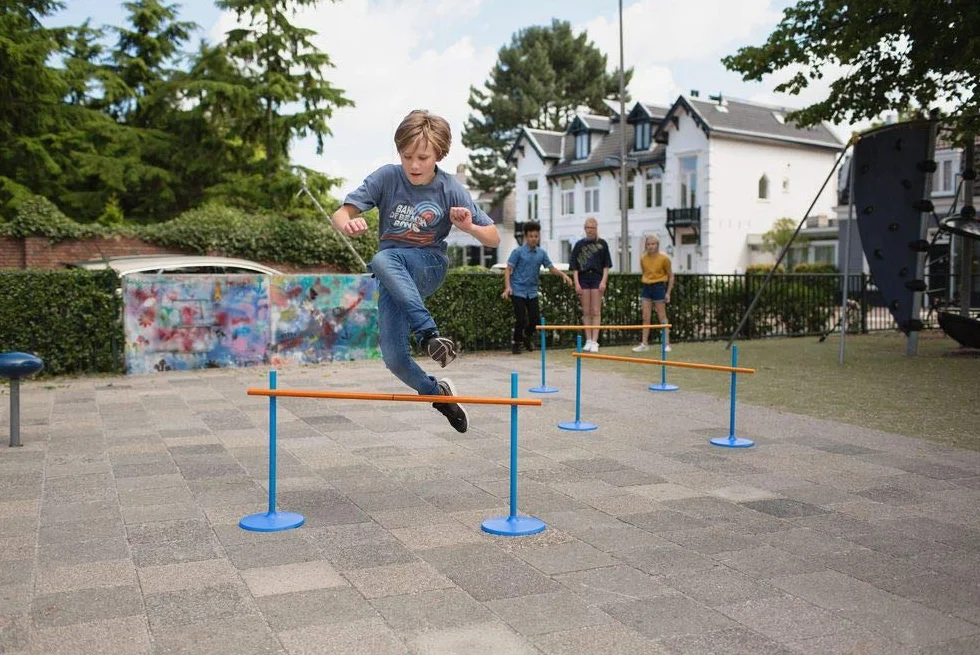 BS Toys Juegos de Obstáculos para Niños Parkour al Aire Libre 102 x 2 x 56 cm Plástico
