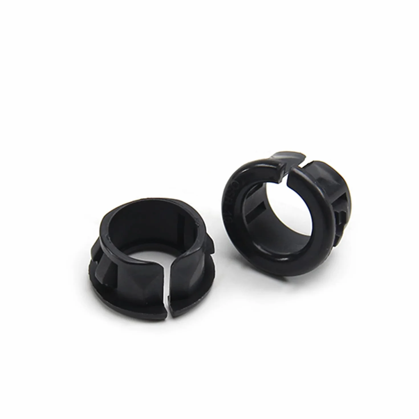 Heyiarbeit OSB-16 16mm Nylon Cable Snap Bushing 25pcs Black