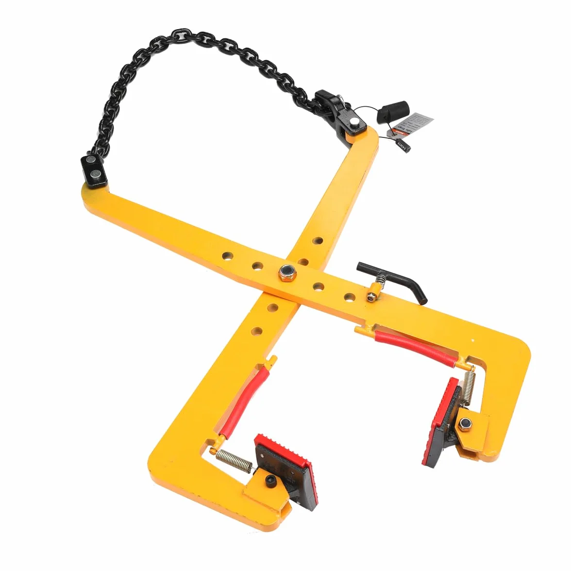 Pinza para Bordillos, Apertura 33-70 cm, Elevador de Piedra 500 kg, Alicates de Transporte, Abrazadera de Elevación, Soporte para Pavimentos