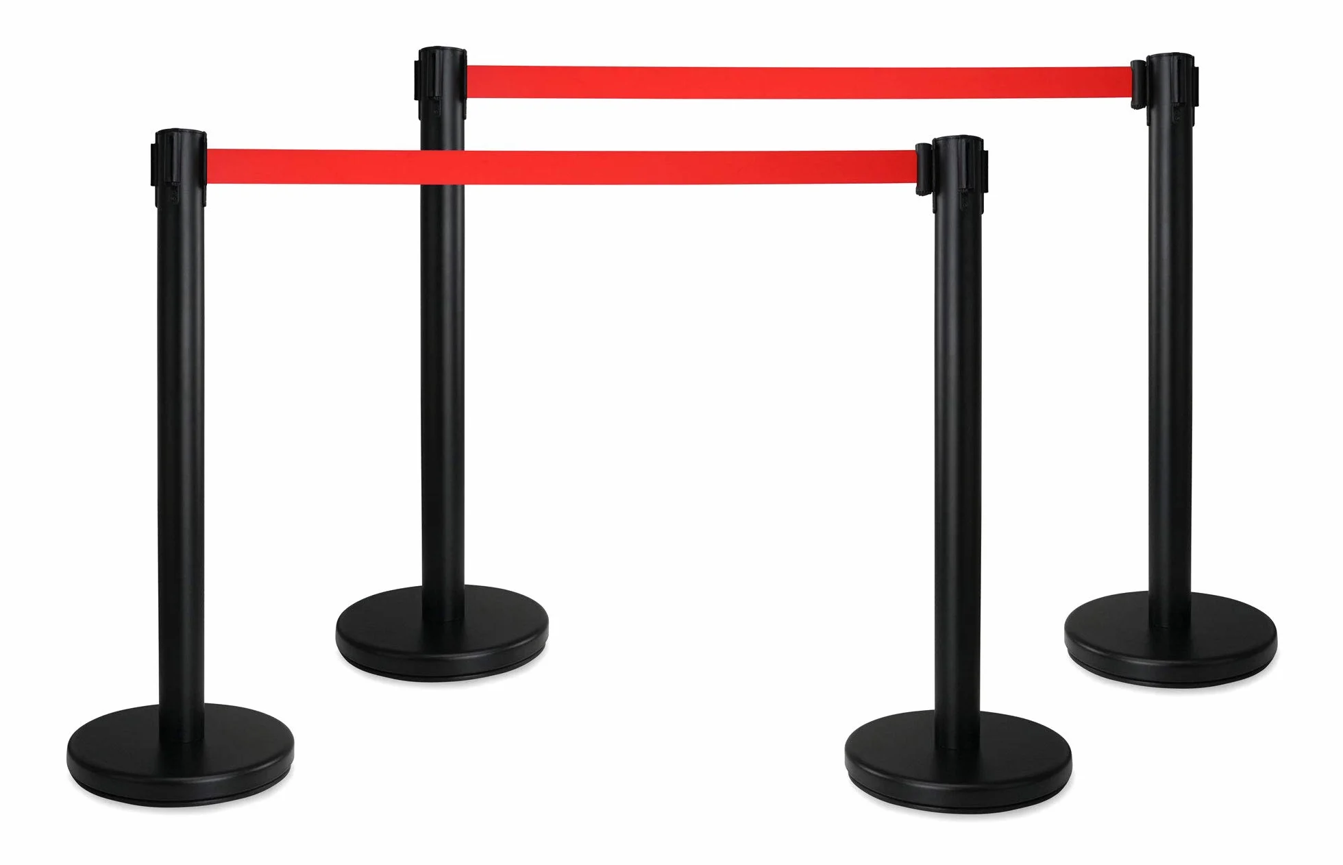 Postes separadores Stagecaptain PLS-200B en negro (set de 4 piezas)