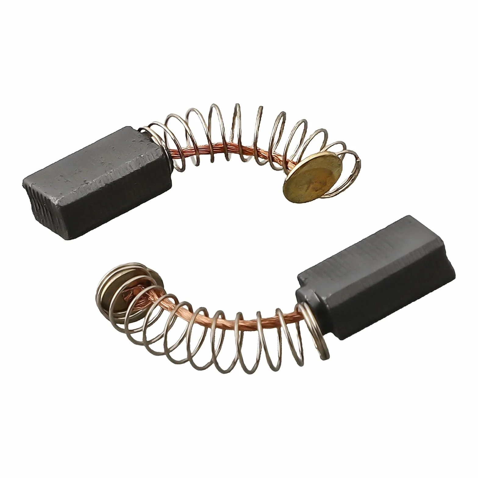 Juego de Cepillos de Motor de Carbono 13x8x5mm Resorte 20mm para Sierra Circular Ingletadora Taladro