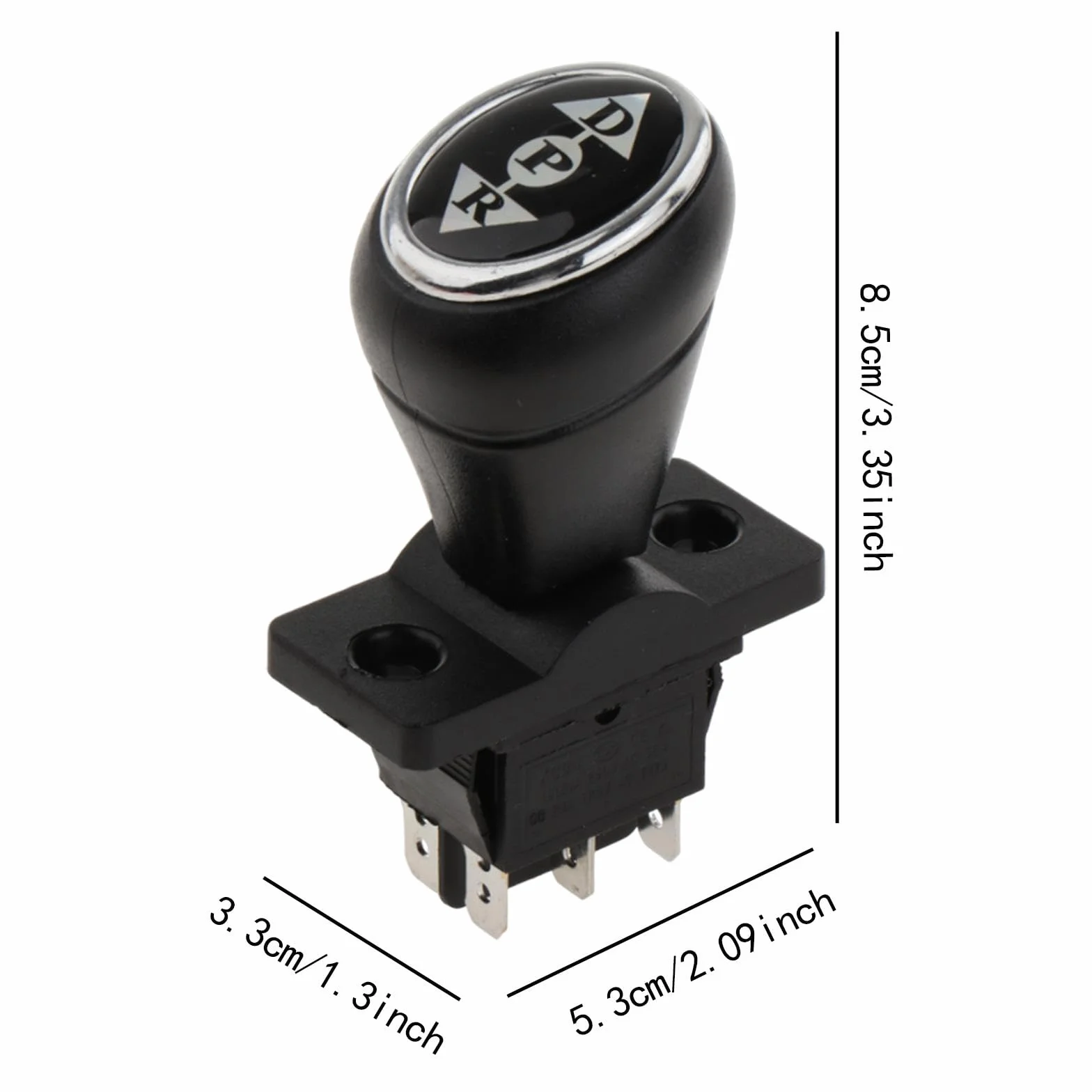 Perfeclan Interruptor de Putter de automóvil eléctrico para niños Equipo de Interruptor de automóvil RC Conjunto de Joystick de Agarre cómodo para la reparación, Style D