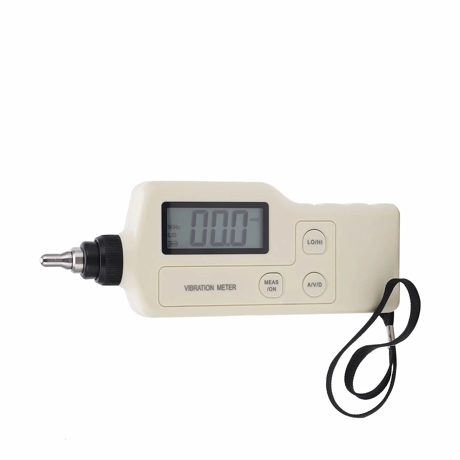 ViaGasaFamido Medidor de Vibración Liviano, Medidor de Vibración Portátil LCD para Detección de Fallas Mecánicas, Mide hasta 199,9 m/S² de Aceleración para Ingenieros