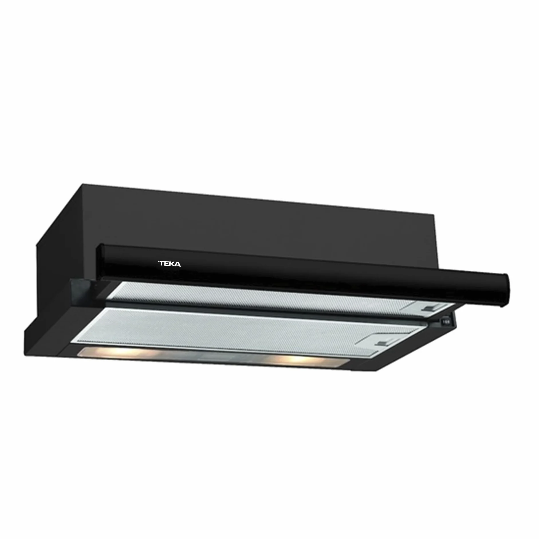 TEKA Campana Extractora Extensible TL 6310 60 cm Motor Doble Turbina 2 Velocidades Negro