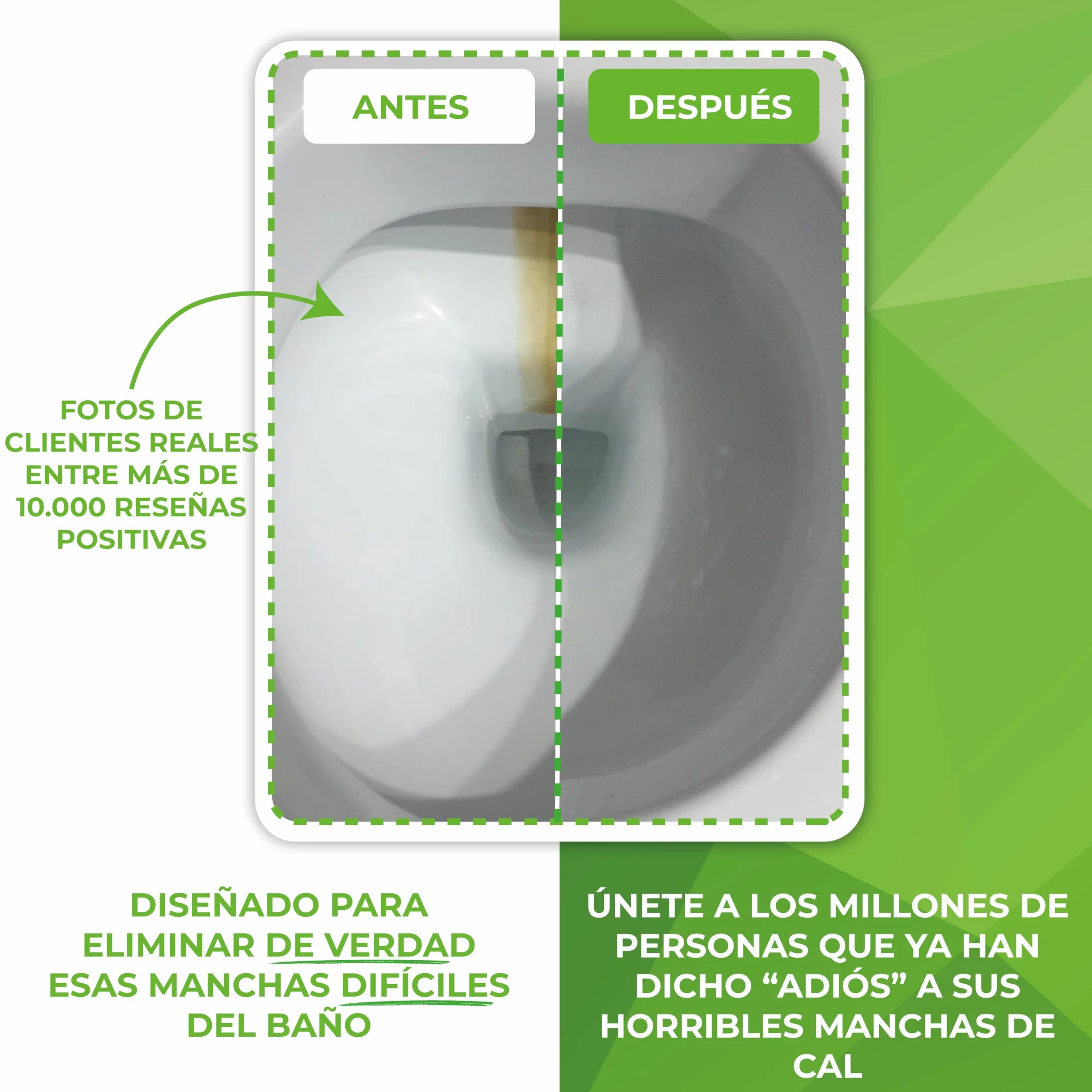 Pack de 4 herramientas de limpieza para el baño antical