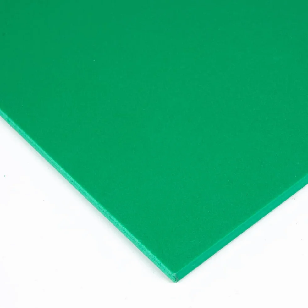 PVC Espumado Plancha 200cm x 100cm 3mm Verde