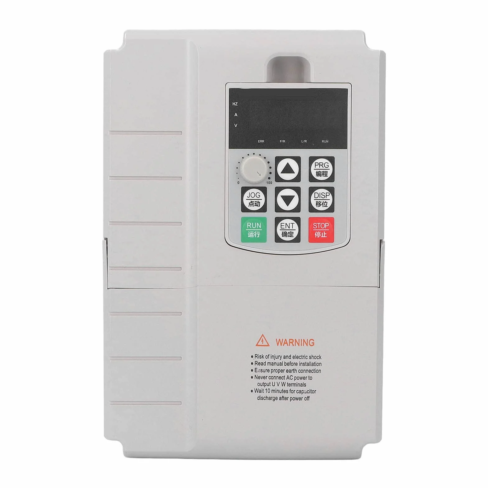 Inversor de Uso General 4KW 25A, Filtro Integrado, Control PWM, Entrada Monofásica de 220 V, Salida Trifásica de 380 V, para Ventiladores, Bombas, Compresores de Aire