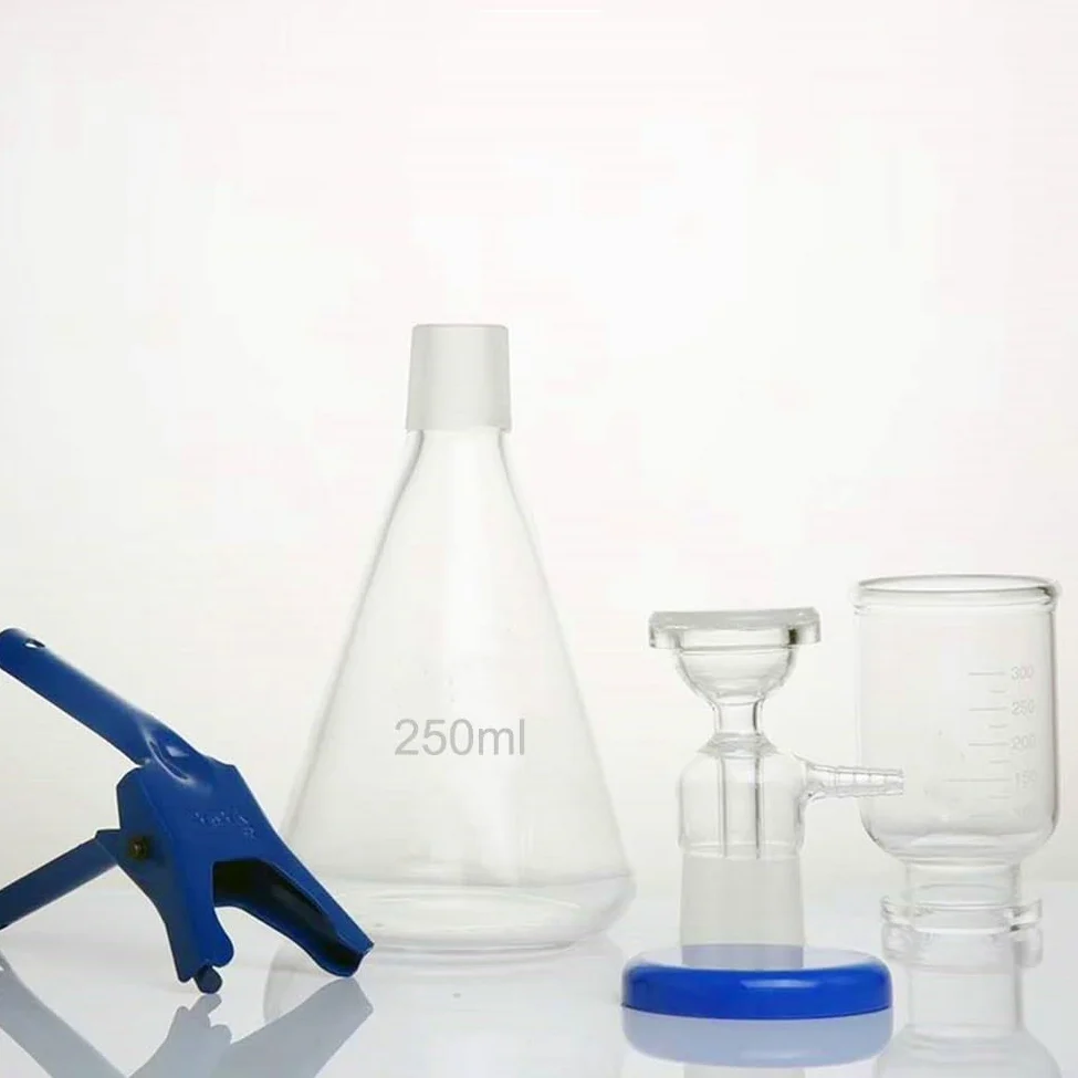 equipo del filtro de vacío del laboratorio de 250ml a 1000ml con la base de la arena para el análisis cromatográfico (250ml)
