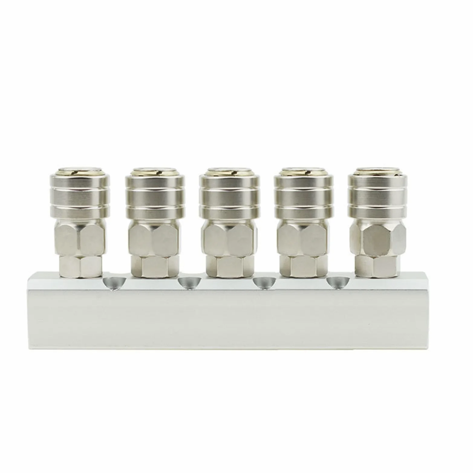 Conector tipo C mate autobloqueante válvula mediana multiposición neumática dividida rápida HSML2 3 4 5 1 unidad (Mattemediumflowdischargevalve*HSML4)
