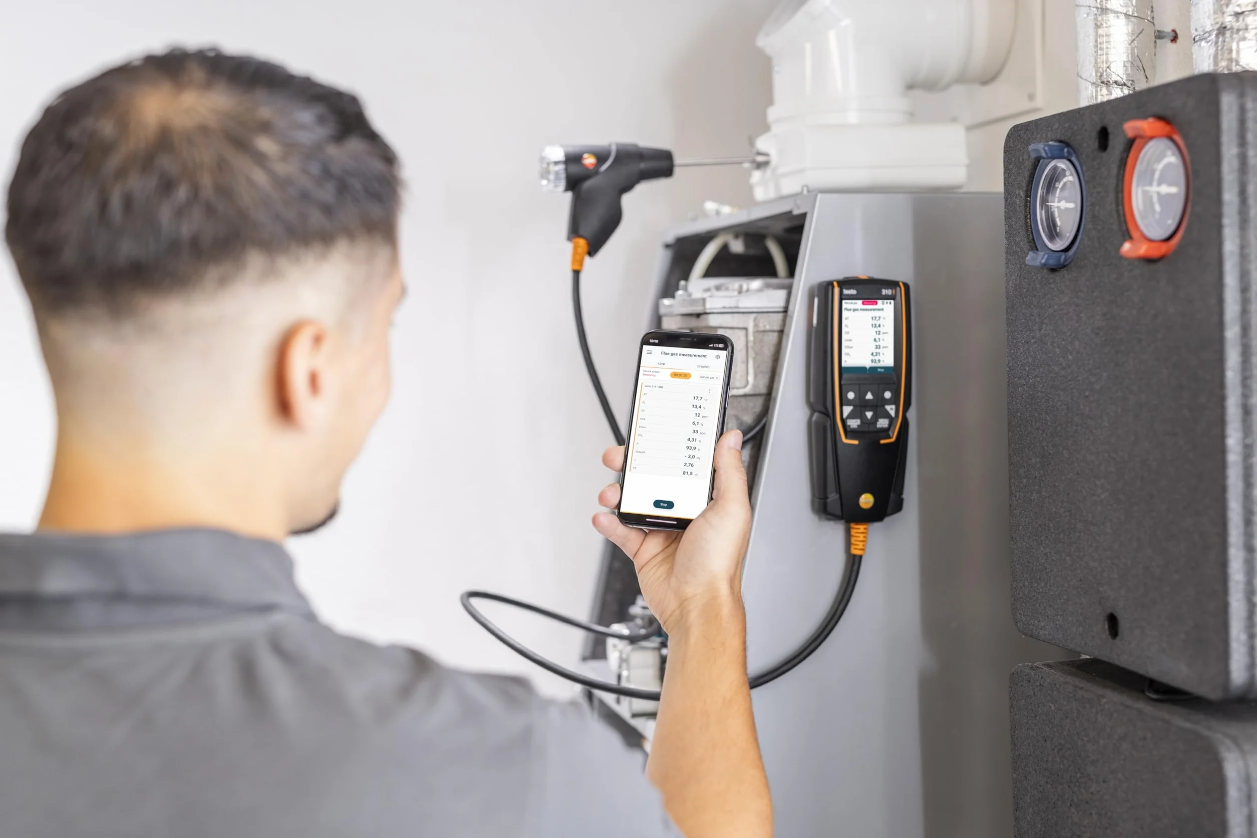 testo 310 (2ª generación) kit de impresión