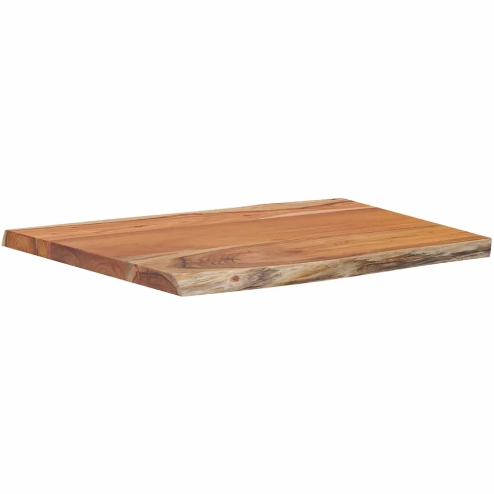 Tablero de Madera Maciza, Tablero de Madera Maciza Multiusos para Mesa de Bricolaje, Encimera de Cocina y Barra (70x60cm)