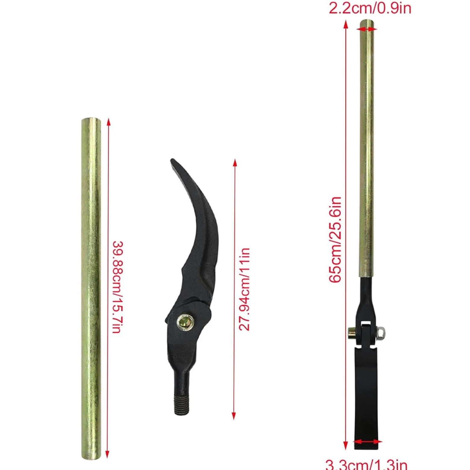Herramienta tensora de alambre para vallas, mango tensor de 40 cm, extractor de alambre de púas de acero, herramienta de reparación rápida de valla para línea de esgrima, ajuste de alambre y solución