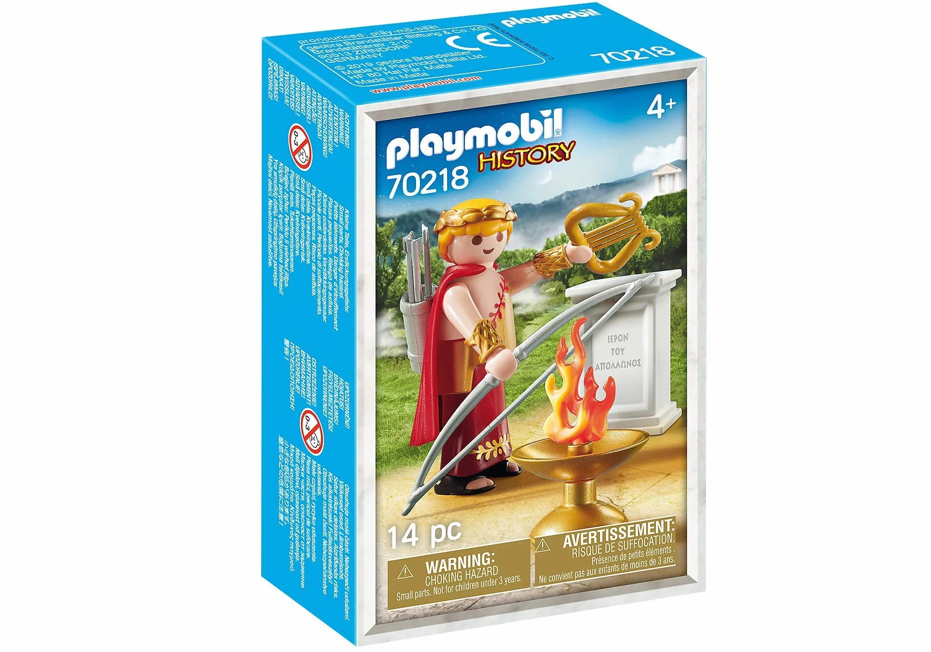 PLAYMOBIL History Greek Gods Apollo 70218