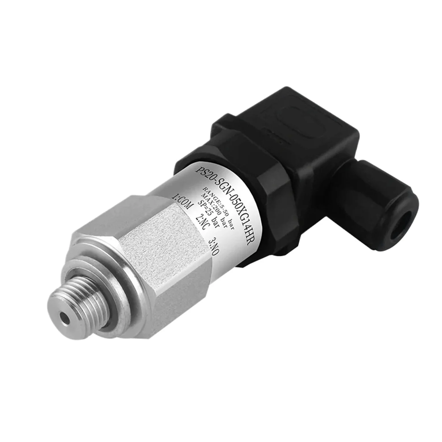Presostato mecánico 0,2-2,5 Bar 1-12 Bar 20-200 Bar Tipo pistón 5-50 Bar Bomba de Agua Control de presión Aire-Aceite 10-100 Bar 40-400(1-16bar,G1-4)