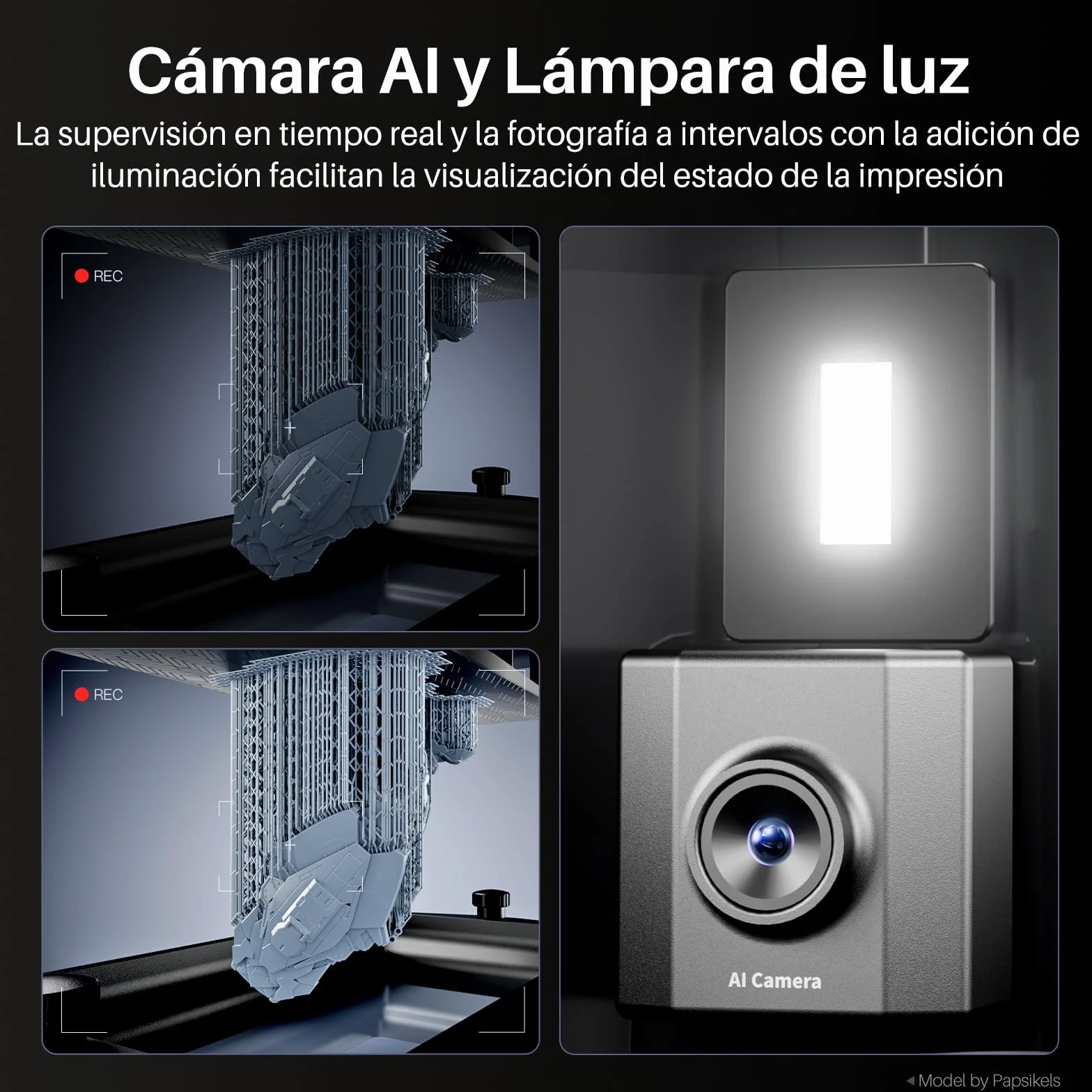 ELEGOO Saturn 4 Ultra 16K Impresora 3D Resina, Calentador de Tanque Inteligente, Impresión de 150 mm/h, Cámara AI con Luz, Impresión en Clúster WiFi, Gran Tamaño de Impresión: 211,68118,37x220 mm³