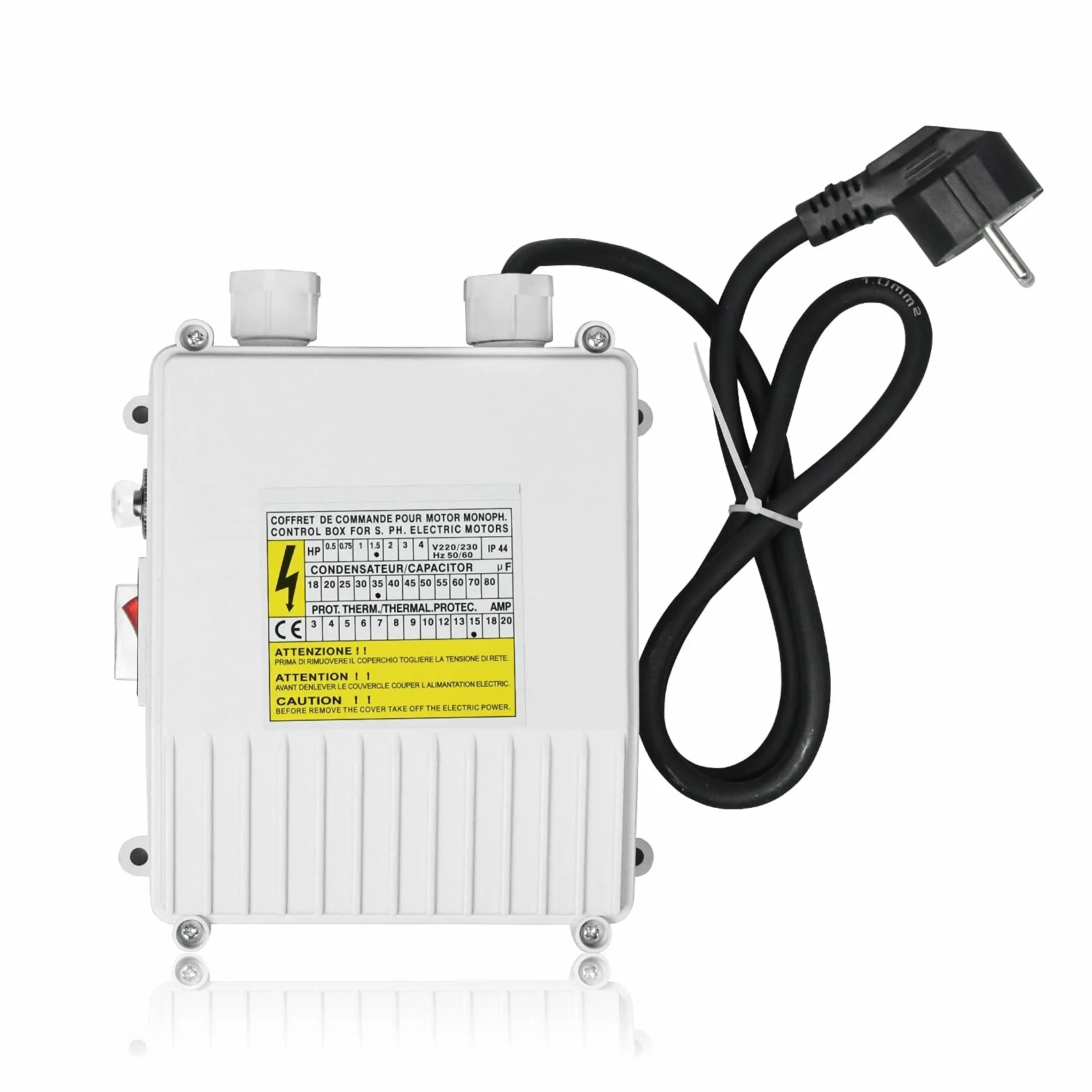 LZQ Bomba de pozo profundo, 0,37 kW/0,5 CV, bomba de pozo con 4000 L/H, altura de extracción de 34 m, bomba tubular resistente a la arena con filtro de suciedad, bomba de agua de acero inoxidable