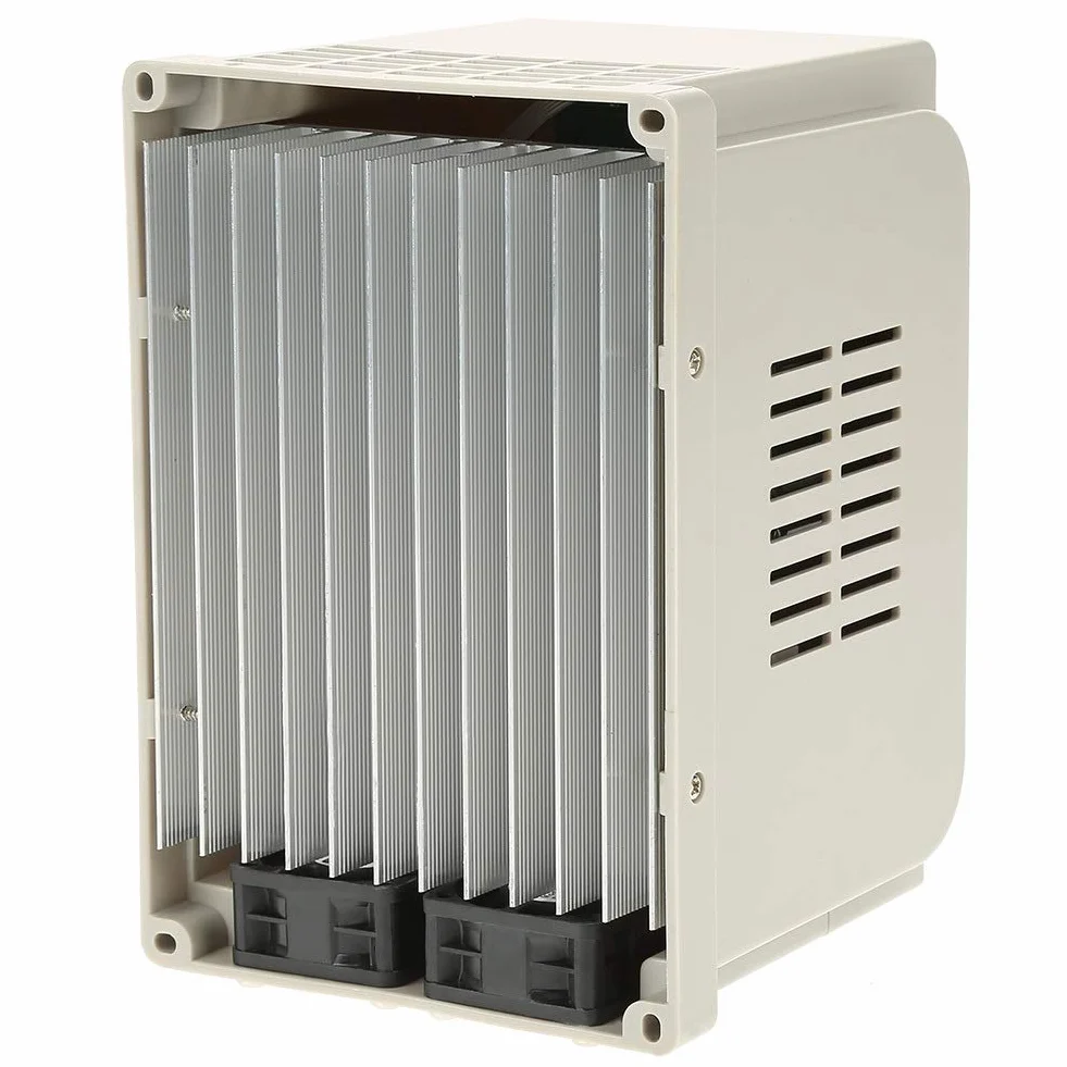 Jadeshay Variador de Frecuencia Monofasico 2.2KW Controlador de Velocidad 220V Entrada Monofásico 220V Salida Trifásico para Bomba de Agua y Motor con Protección contra Sobrecalentamiento y Sobrecarga