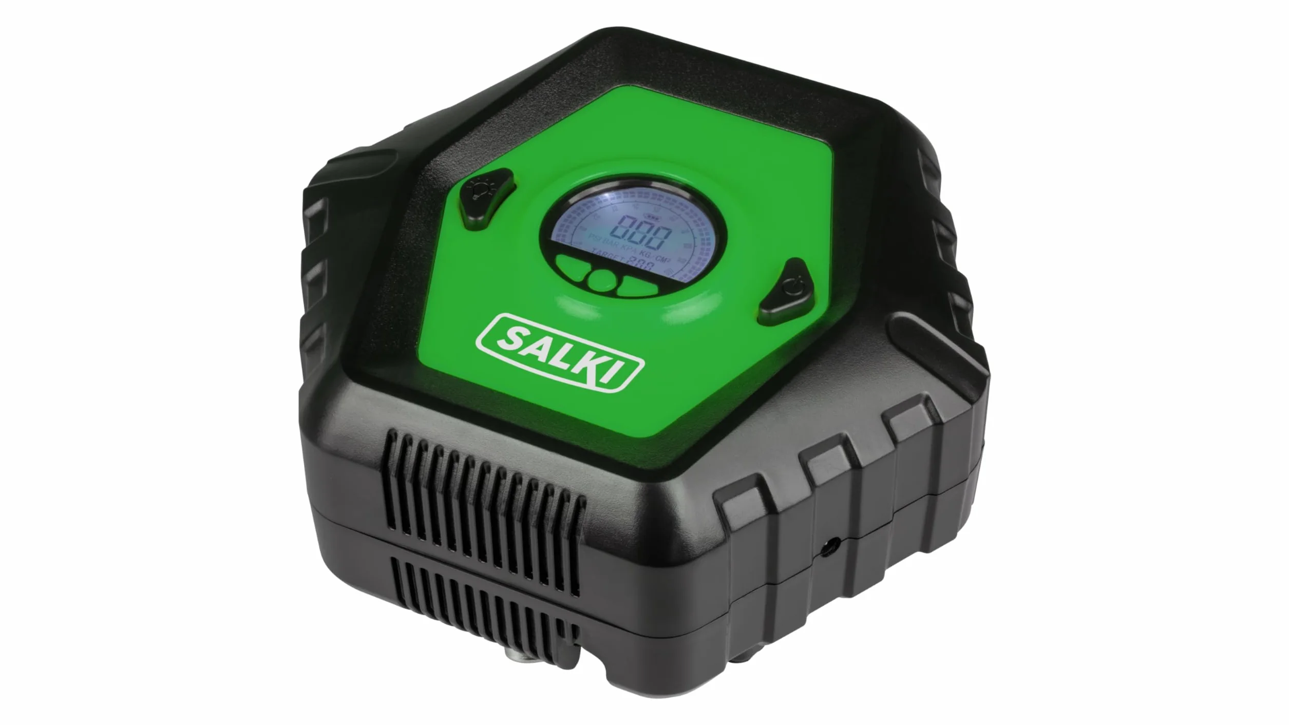 Compresor de Aire Portátil Multifuncional, Inflador de Ruedas para Coche Bicicleta Batería 2000 mAh