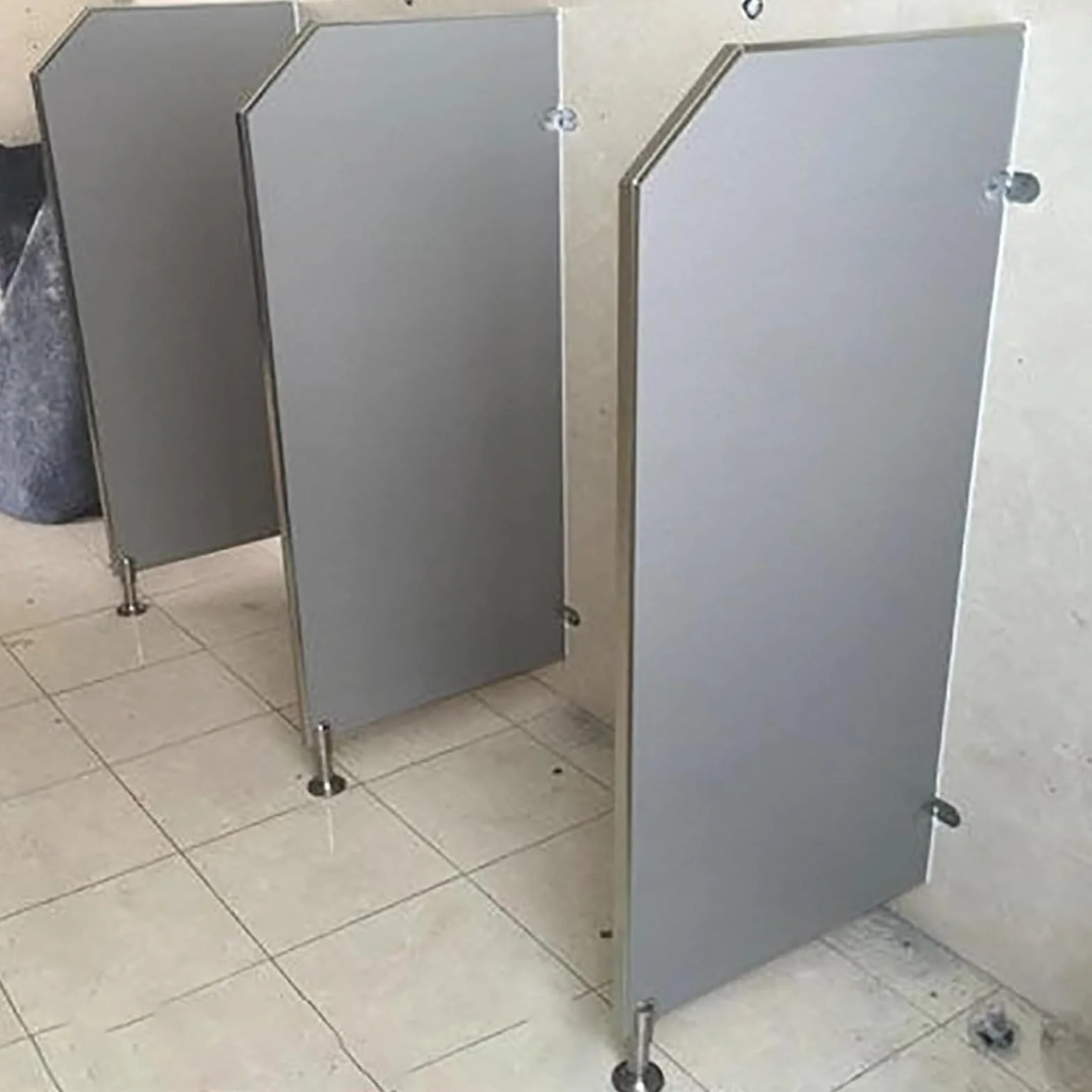 Mamparas sanitarias para urinarios de pie mampara de baño Tabique Separador De Urinario Para Paredes Partición De Inodoro Con Pantalla De Orinal Apto para escuelas y centros comerciales. ( Size : 1PCS