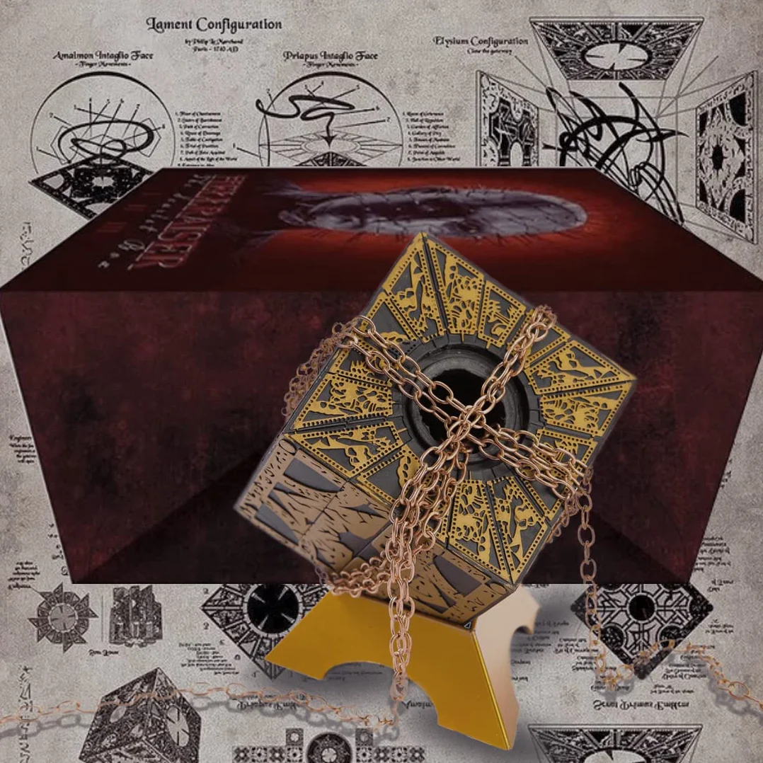 Hellraiser Puzzle Box Lament Configuration Horror Movie Prop Model Decoration