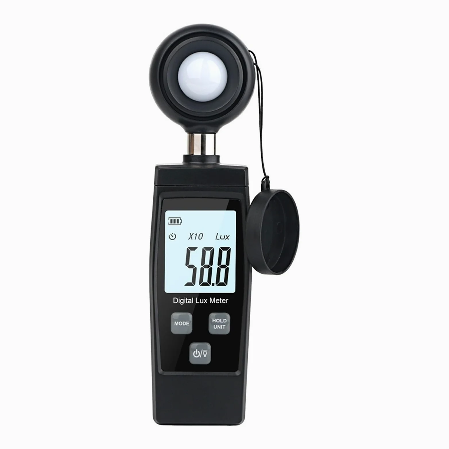 Mini Medidor Digital De Lux 0-200000 Lux, Iluminómetro Portátil, Fotómetro De Alta Precisión, Medidor De Luz, Medidor De Medida Lux/FC