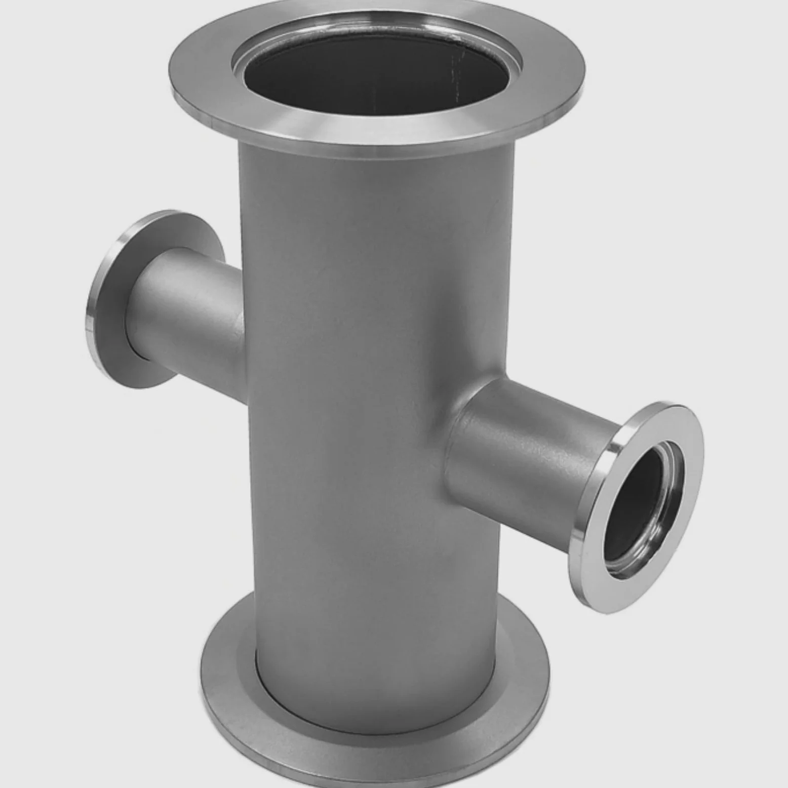 Accesorios de vacío con brida ISO-KF de acero inoxidable 304 - Adaptador cruzado reductor KF-50 a KF-40 for aplicaciones de alto vacío(KF-50 to KF-25)