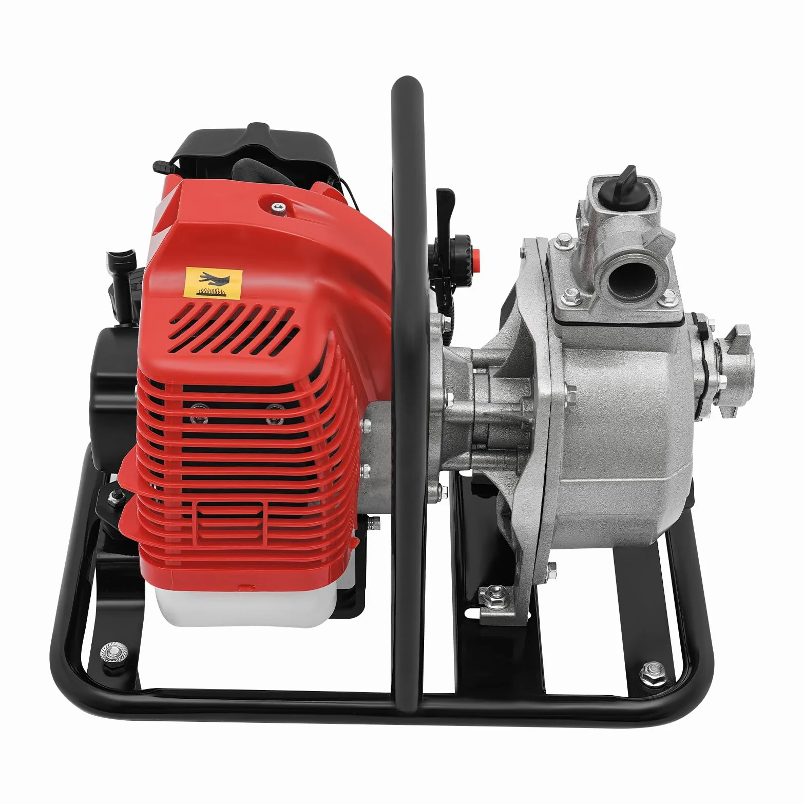Bomba de agua para motor de gasolina de 2 tiempos, bomba de agua sucia, bomba de jardín, 1,25 kW