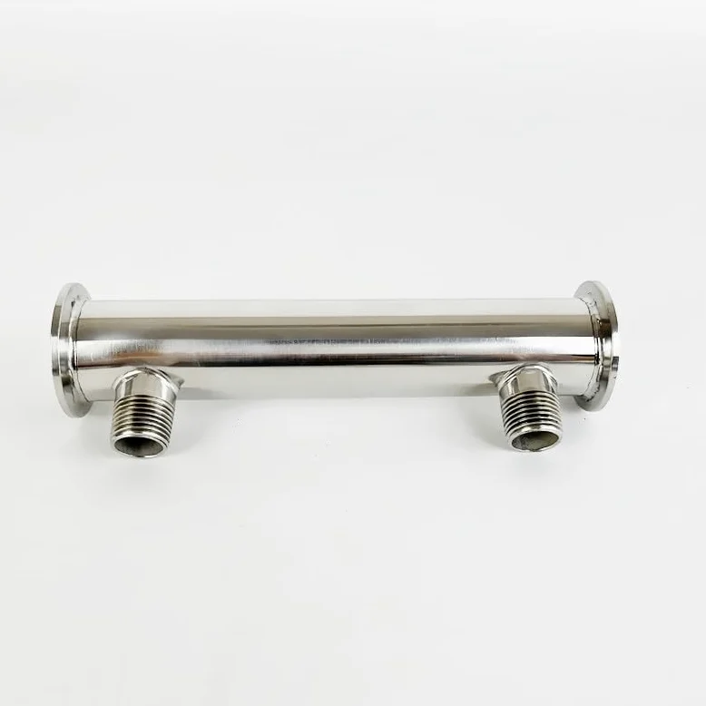 Deflegmador de 1,5" (38 mm) de diámetro exterior 50,5 con rosca macho de 1/2", 5 tubos con diámetro interior de 8 mm, longitud de 200 mm, reflujo y condensador.