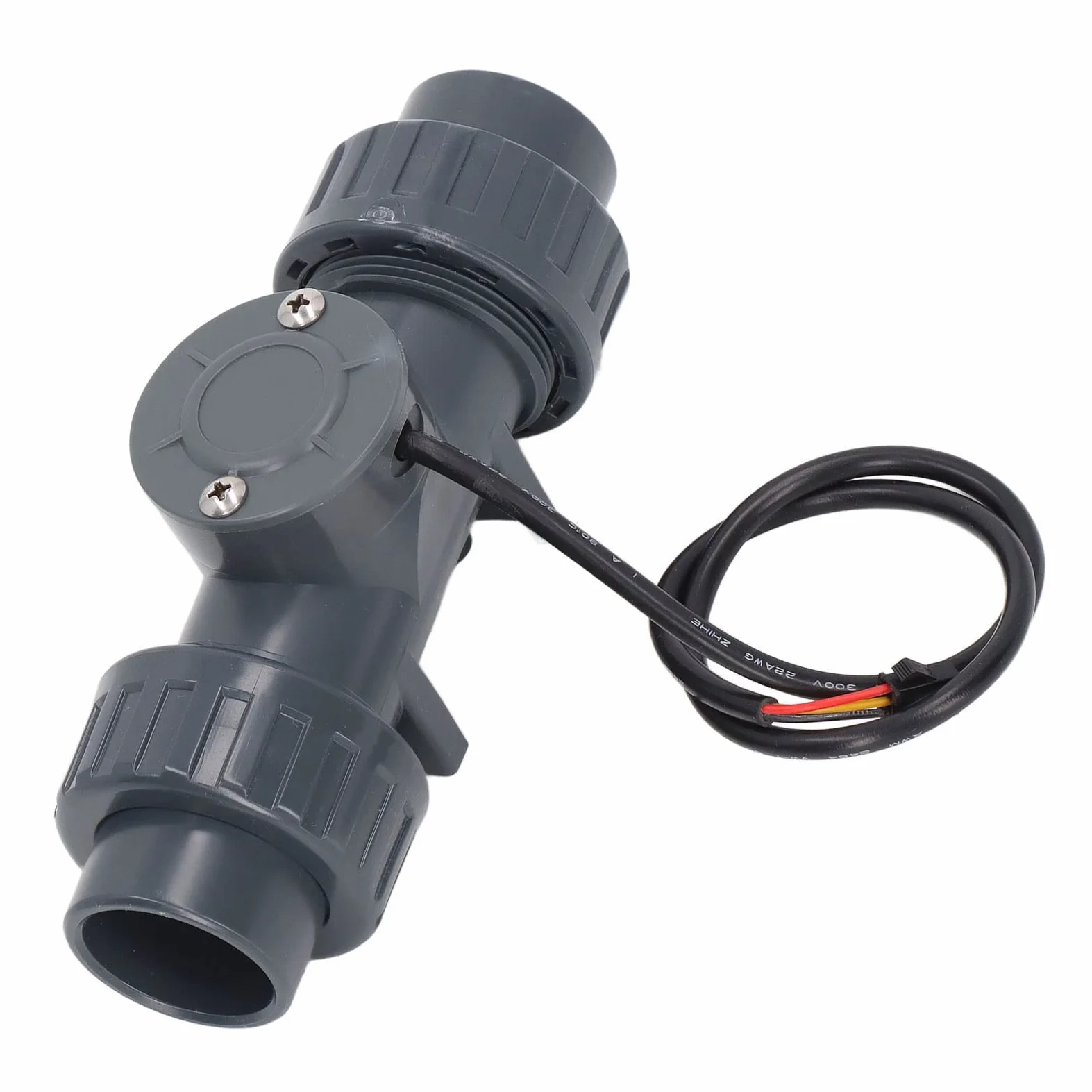 Medidor de Flujo Sensor de Flujo de Agua Medidor de Fluido Contador Interruptor Resistente a álcalis DN25 Cable de 50 cm para Plantas de Agua residenciales petroquímicas