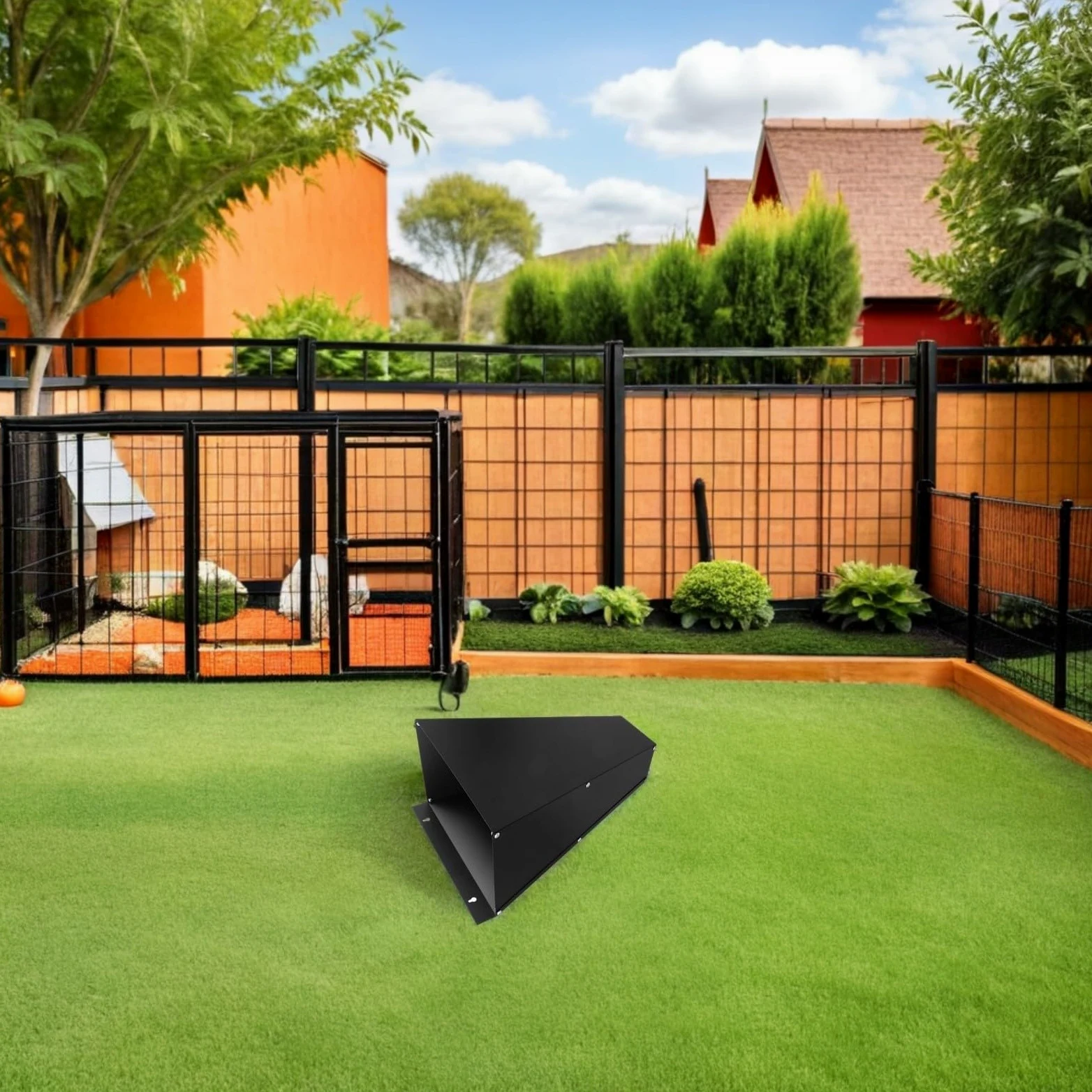 Cono de Sacrificio 2 Piezas Negro de Acero Inoxidable para Aves y Compatible con Procesamiento en Granjas Avícolas