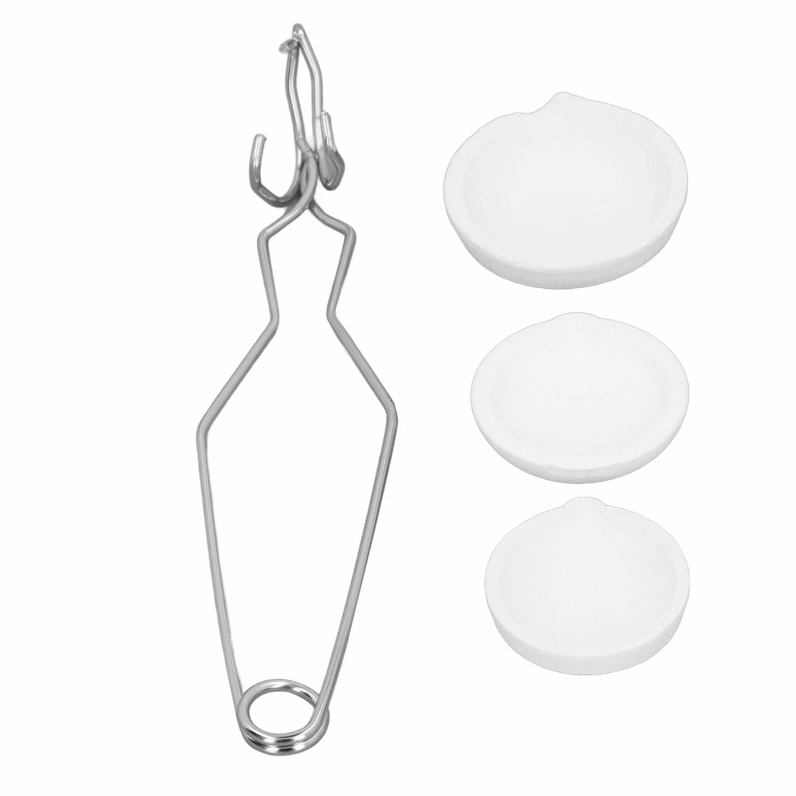 Juego de crisol de cuarzo 250 g 150 g 100 g con soporte acero inoxidable para fundir oro plata cobre