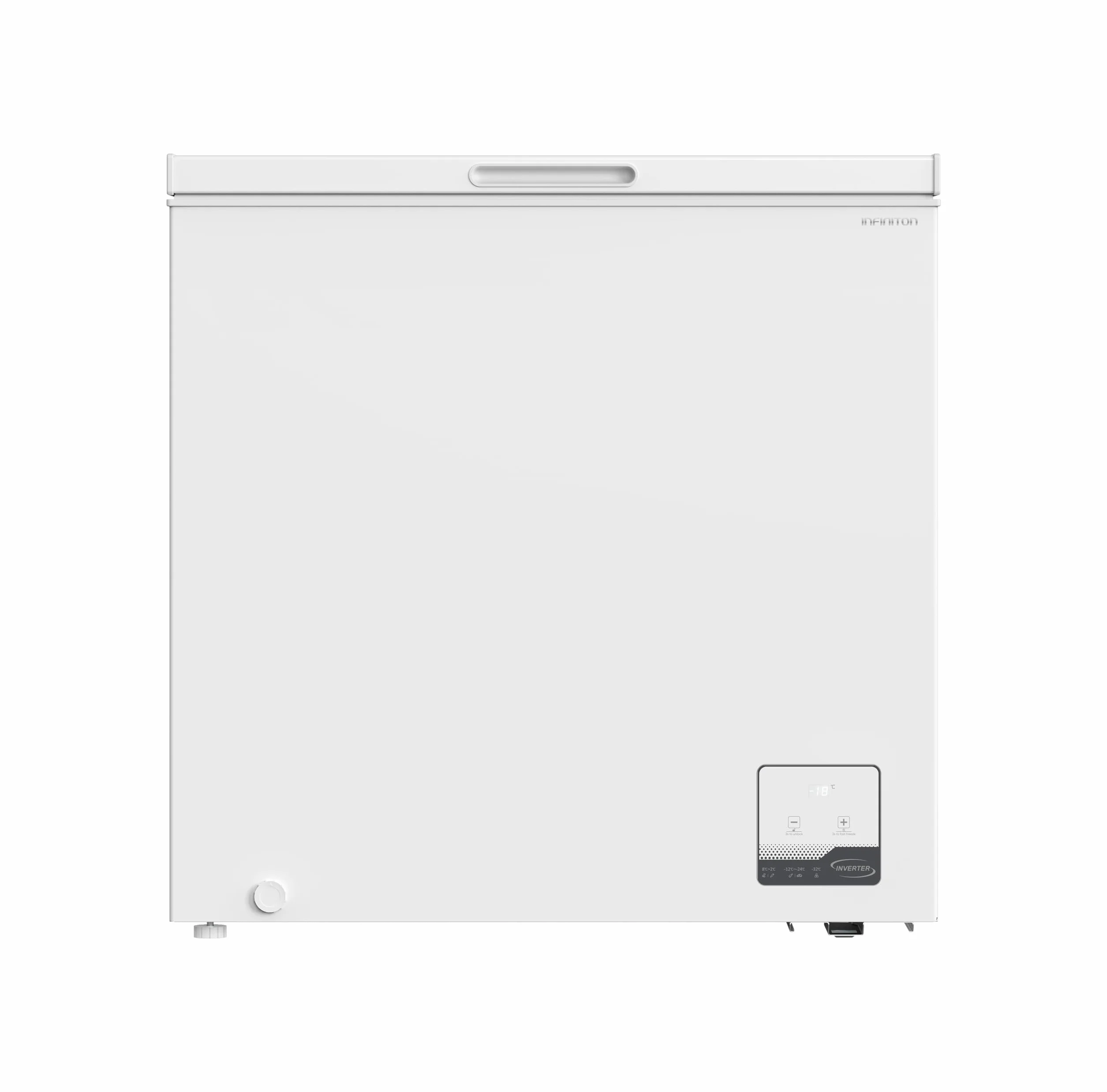 Congelador Arcón INFINITON CH-20H86WEH 199L Inverter Fast Freezing Silent Design