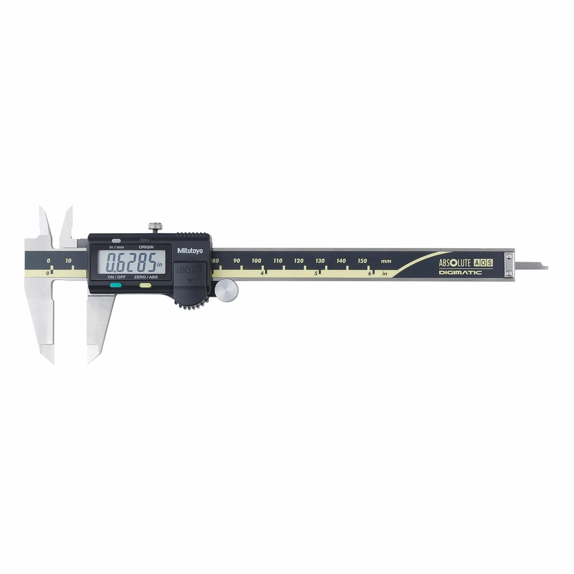 Mitutoyo Calibre Electrónico Digital 150 mm 0,01 mm ABS AOS Sensor Inducción