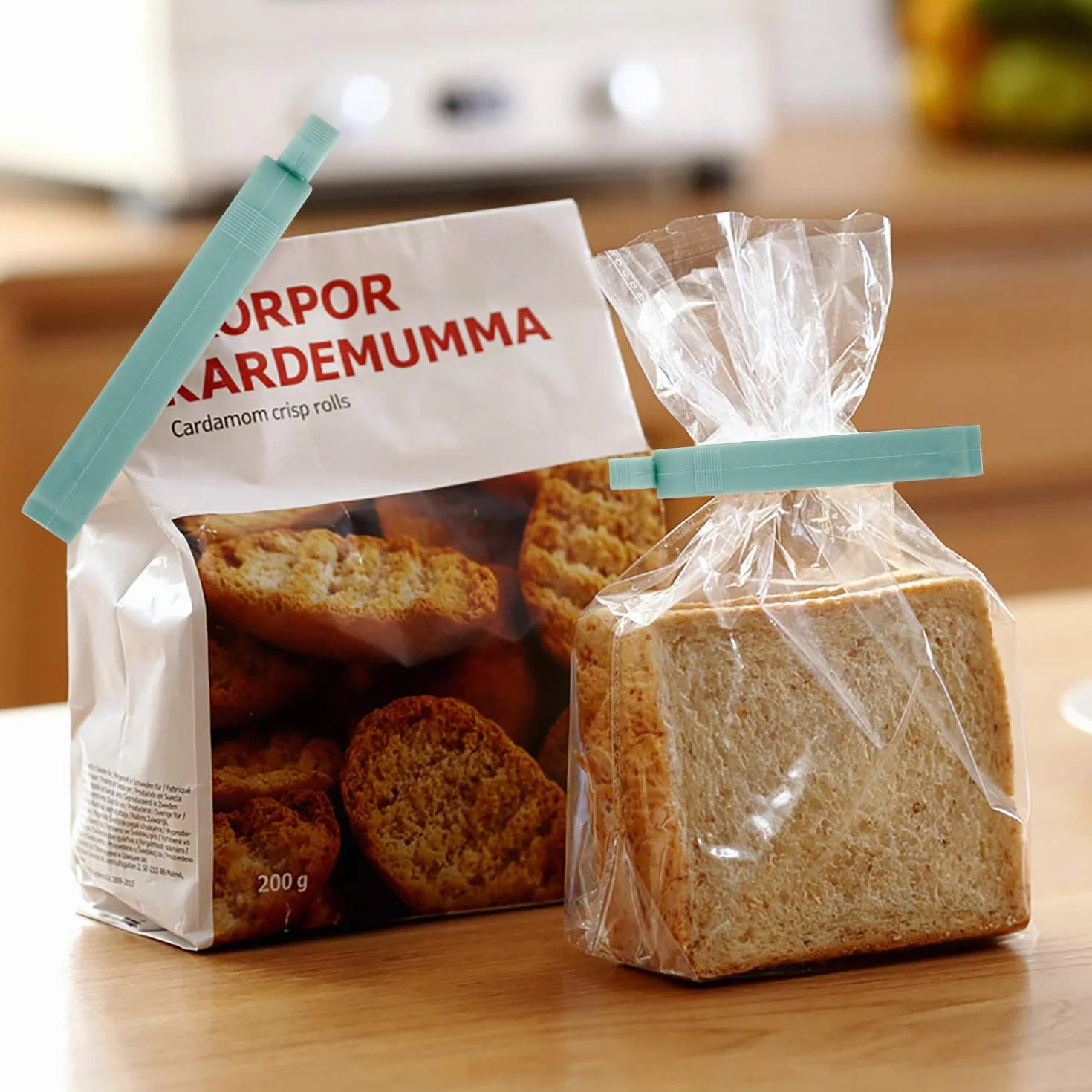 Pinzas de Plástico 36 Unids Clips de Sellado para Alimentos Aperitivos Cocina