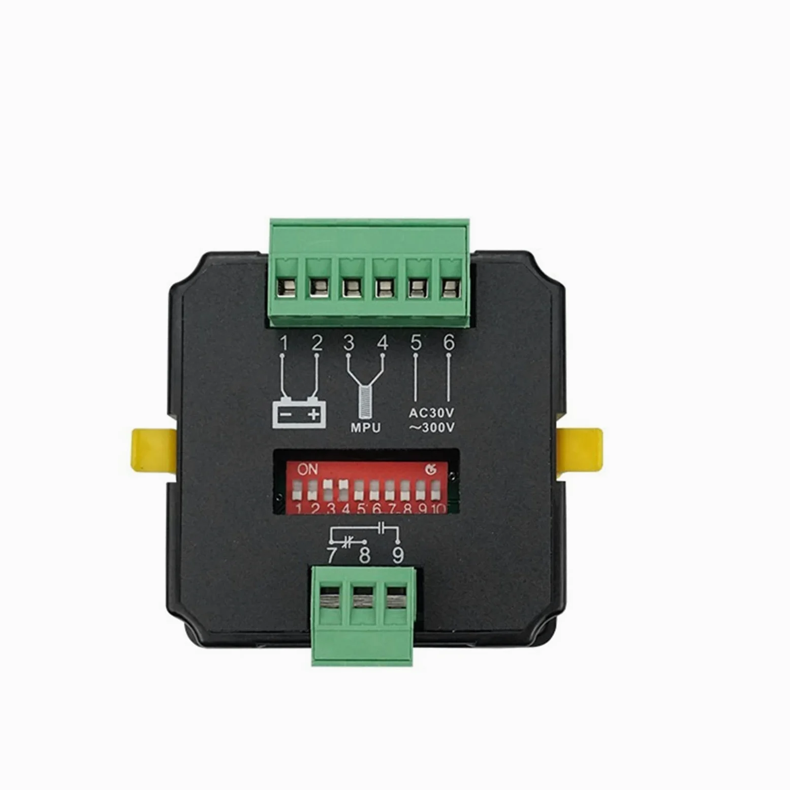GT33 Generador Controlador Digital Pantalla Multifunción Tacómetro Cronógrafo Diesel Generador Conjunto Panel de Control (Size : GT33)
