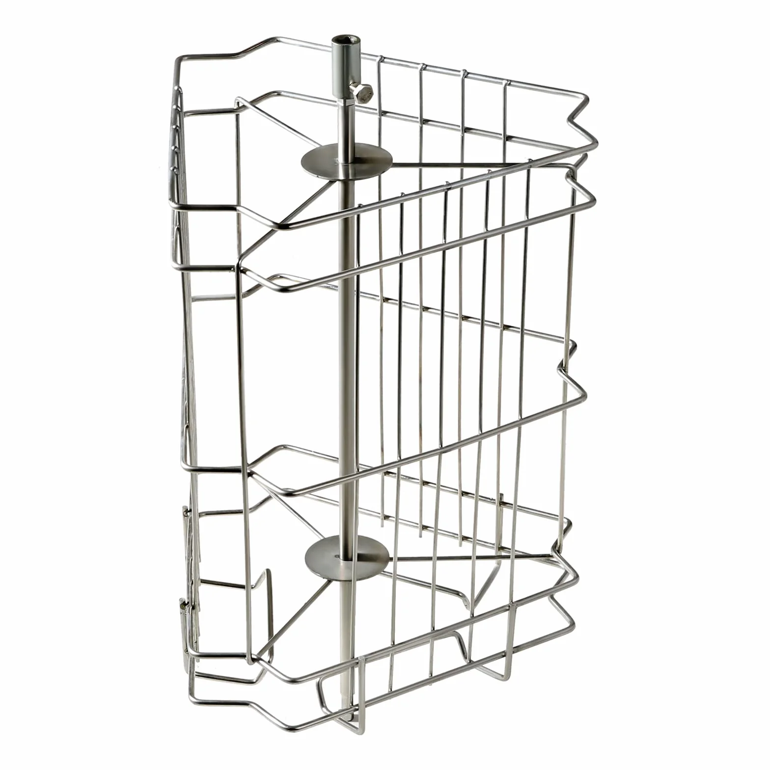 VEVOR Extractor de Miel Manual 3 Marcos Centrífuga Separador de Miel de Acero Inoxidable con Tapa Apto para Nido de Abejas Tamaño Profundo 48x23 cm Mediano 48x16 cm Altura Ajustable para Apicultura